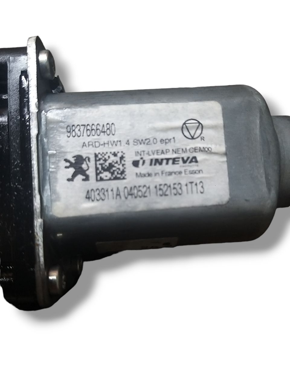 Motorino Alzavetro anteriore sinistro (sx) Peugeot 508 ( 2021 ) COD:9837666480 - F&P CRASH SRLS - Ricambi Usati