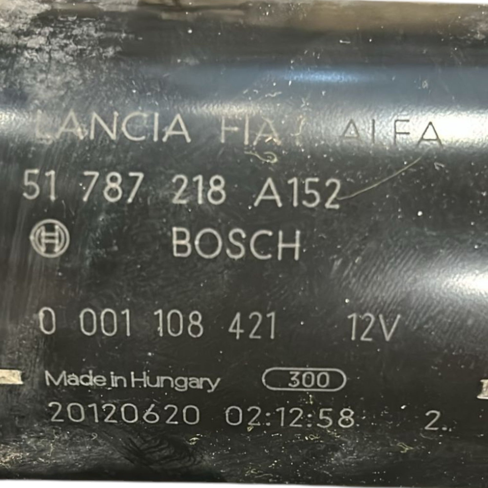 Motorino Avviamento Fiat Bravo 1.6 Diesel cod:51787218A152 (2007 > 2014) - F&P CRASH SRLS - Ricambi Usati