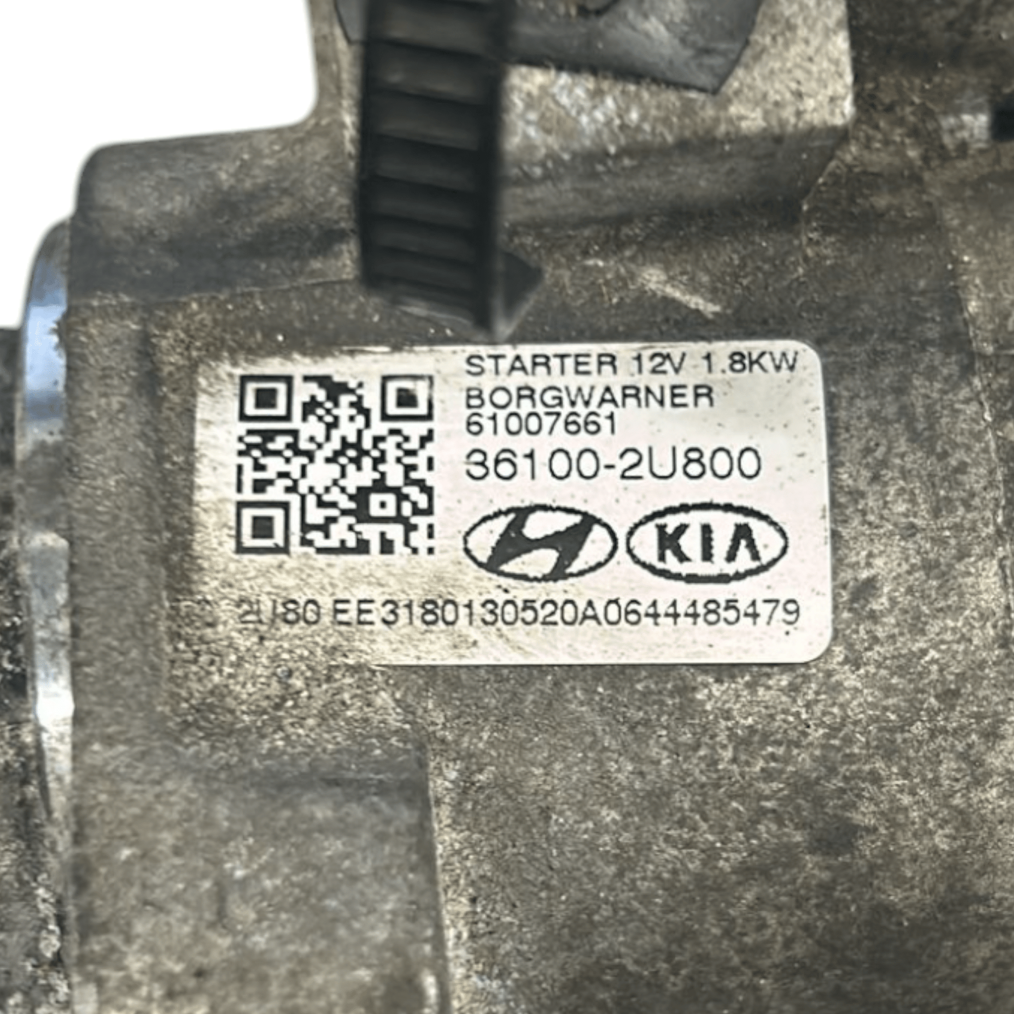 Motorino Avviamento Kia Proceed cod.36100 - 2U800 1.6 Diesel (2018 > ) - F&P CRASH SRLS - Ricambi Usati