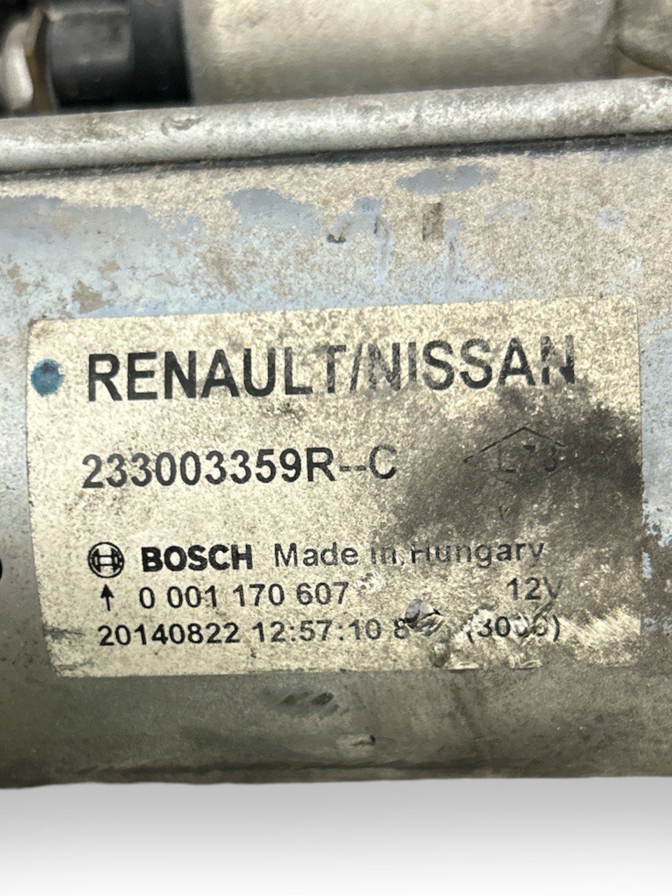 Motorino Avviamento Nissan Qashqai J11 1.5 Diesel COD:233003359R - C (2014 - 2019) - F&P CRASH SRLS - Ricambi Usati