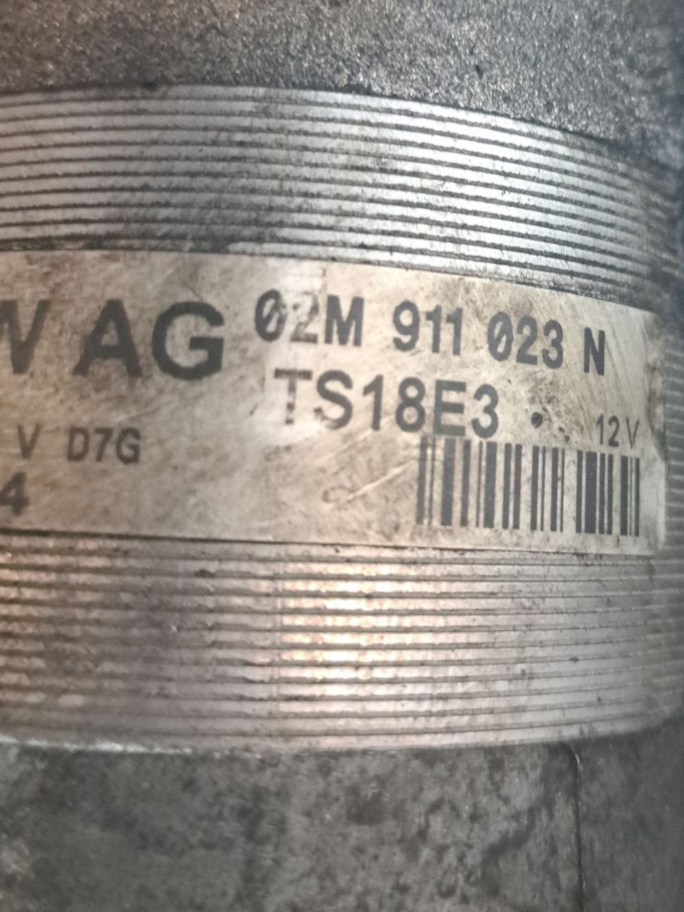 Motorino Avviamento Volkswagen Golf V 2.0 Diesel (2005-2009) COD:02M911023N - F&P CRASH SRLS - Ricambi Usati