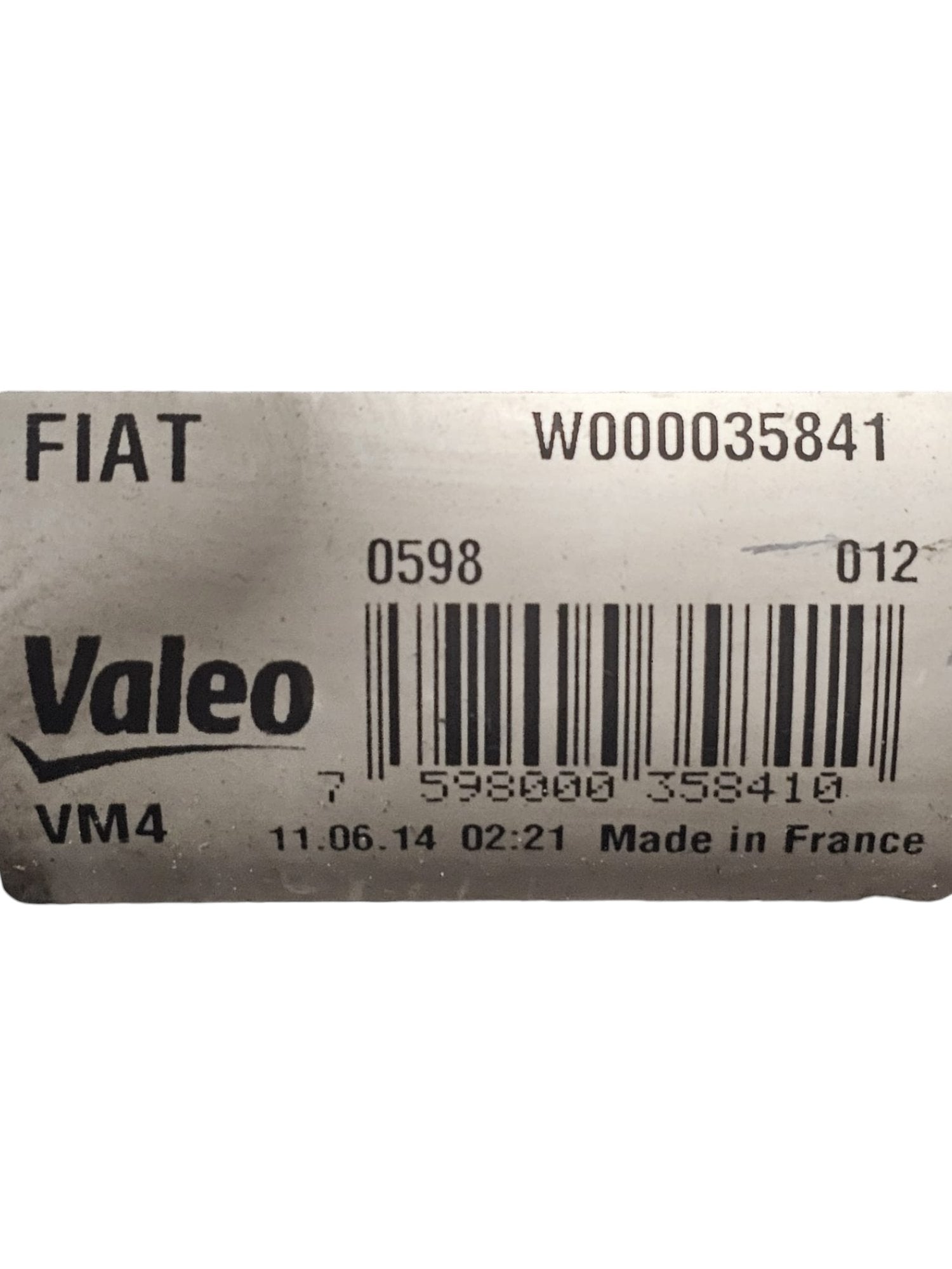 Motorino Tergicristalli Anteriore Fiat 500L (2012 - 2022) Cod:W000035841 - F&P CRASH SRLS - Ricambi Usati