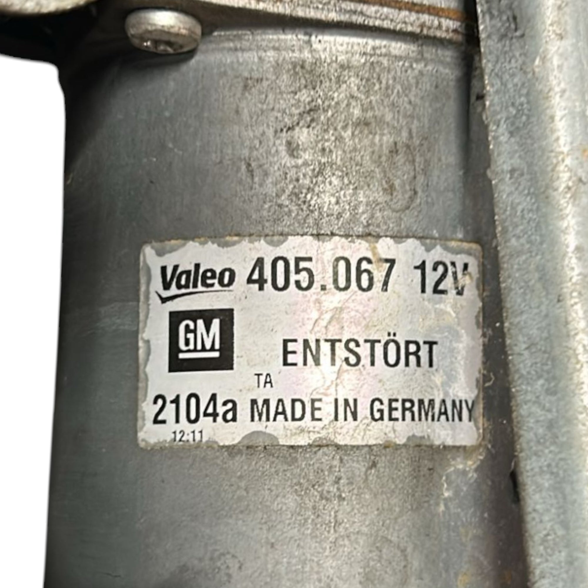 Motorino Tergicristalli Anteriore Opel Corsa D cod.13182340 (2006 > 2014) cod.405067 - F&P CRASH SRLS - Ricambi Usati