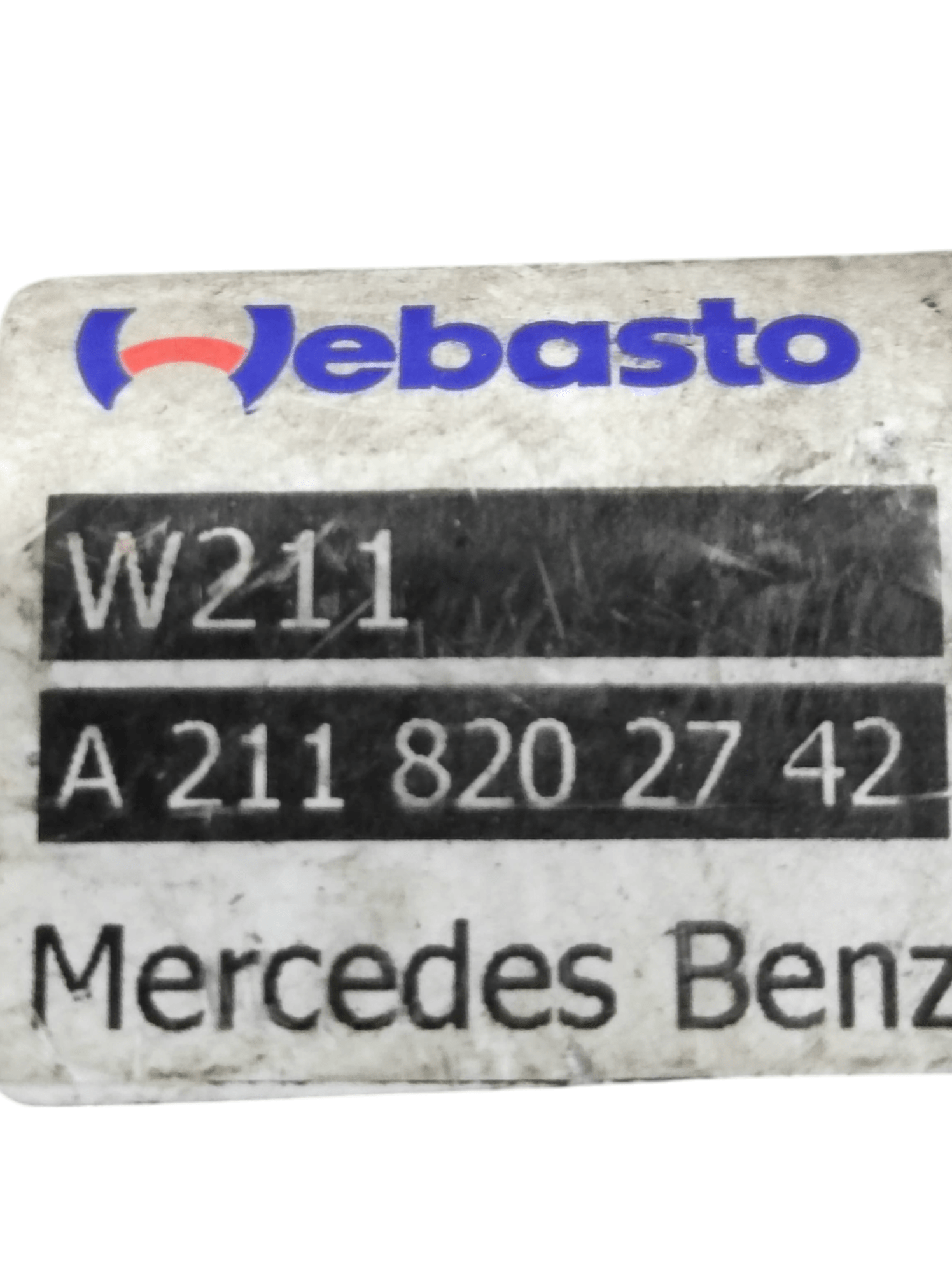 Motorino Tettuccio Apribile Mercedes - Benz Classe S W221 COD:A2118202742 (2005 - 2013) - F&P CRASH SRLS - Ricambi Usati