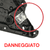 Pannello Interno Porta Posteriore Sinistro Mercedes Benz GLK (X204) cod.A1237660022 (2008 > 2015) + Cremagliera Alzavetro e Cassa - F&P CRASH SRLS - Ricambi Usati