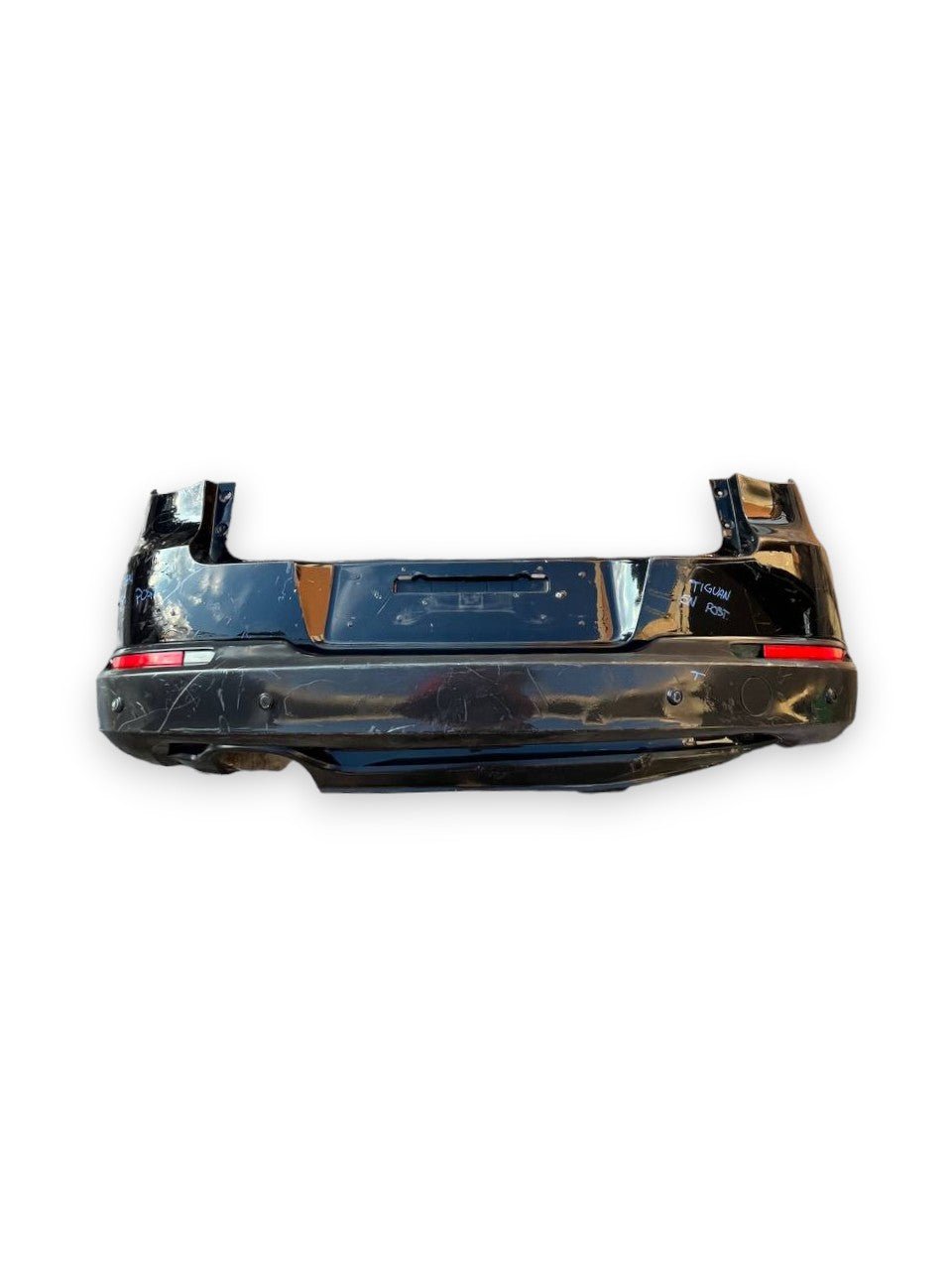 Paraurti posteriore Nero con Sensori di Parcheggio Volkswagen Tiguan 5N (2007 - 2011) - F&amp;P CRASH SRLS - Ricambi Usati