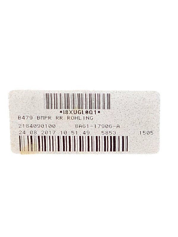 Paraurti Posteriore Nero Ford Fiesta VII Cod:8A6117906A (2017 - 2023)5 porte - F&P CRASH SRLS - Ricambi Usati