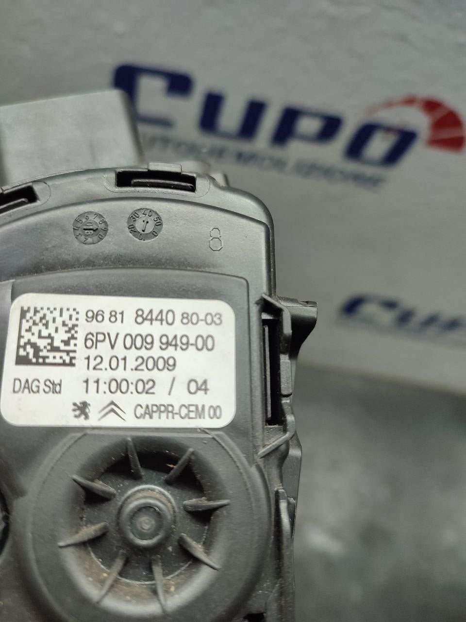 Pedale Acceleratore PEUGEOT 207 1.6 hdi cod: 6pv00994900 - F&P CRASH SRLS - Ricambi Usati