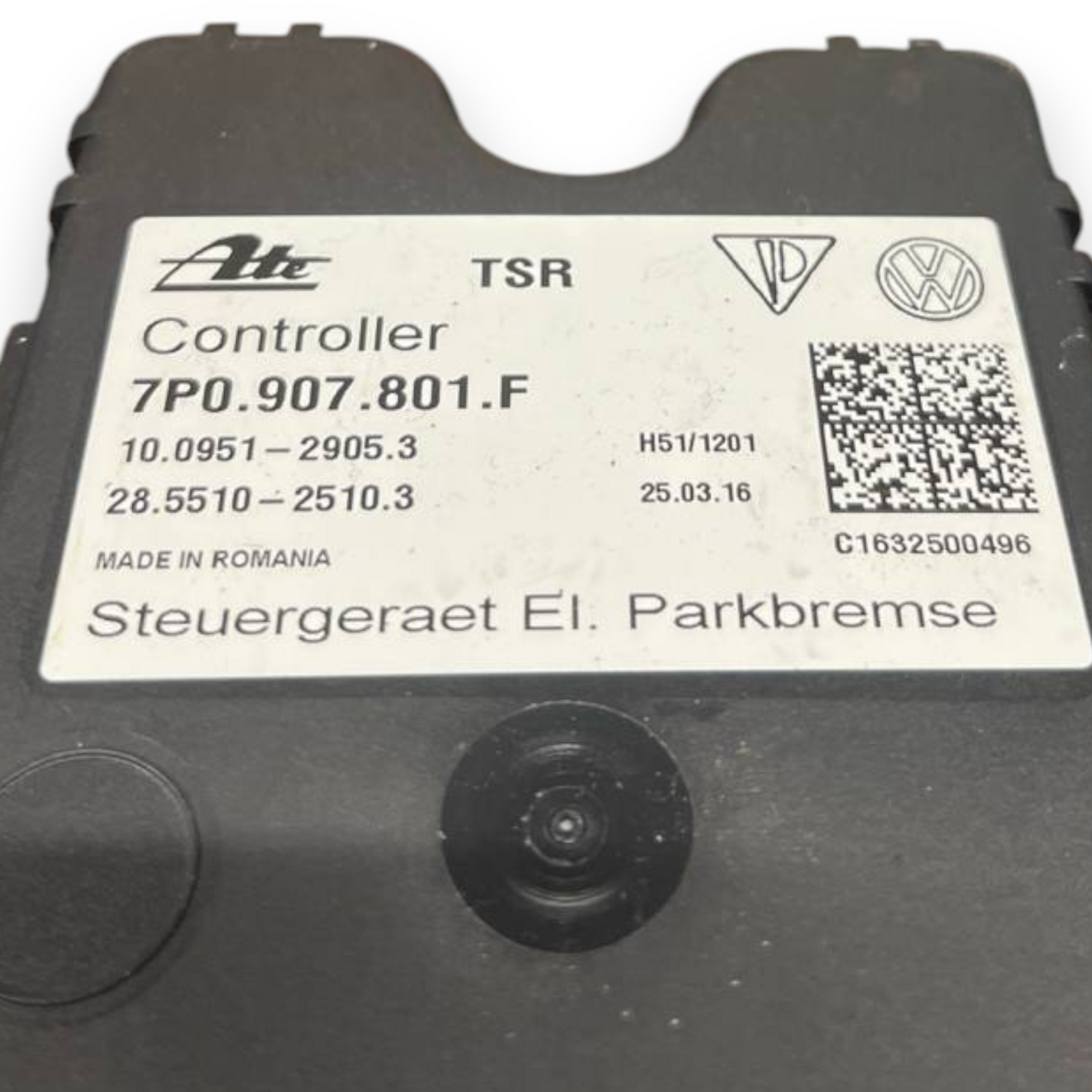 Handremcontrole -eenheid / Porsche Cayenne II 92A (2010 tot 2017) COD: 7P0907801F