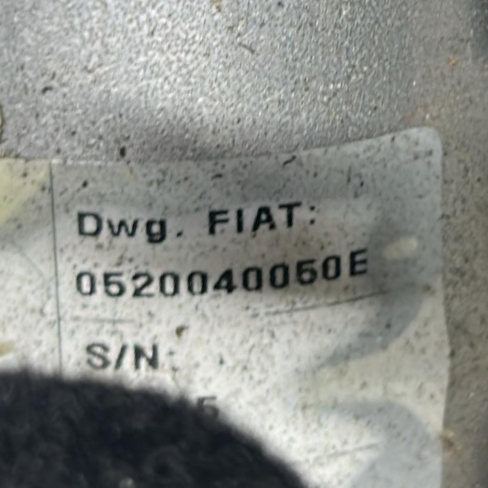 Piantone / Canna Sterzo Fiat Doblo cod.0520040050E 1.3 Diesel (2015 > 2022) - F&P CRASH SRLS - Ricambi Usati