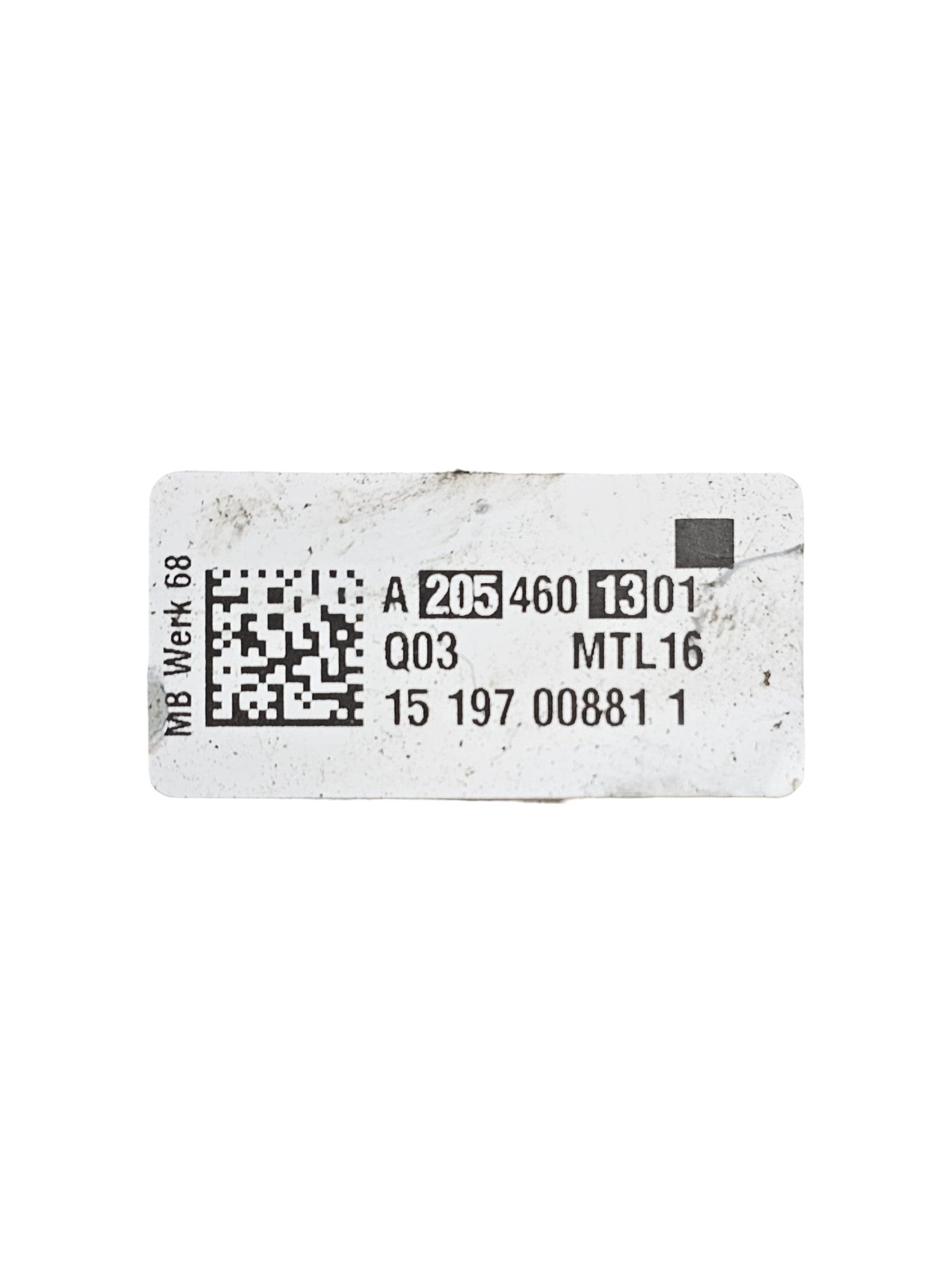 Piantone / Canna Sterzo Mercedes Classe C W205 Cod:A2054601301 (2014 - 2021) - F&P CRASH SRLS - Ricambi Usati