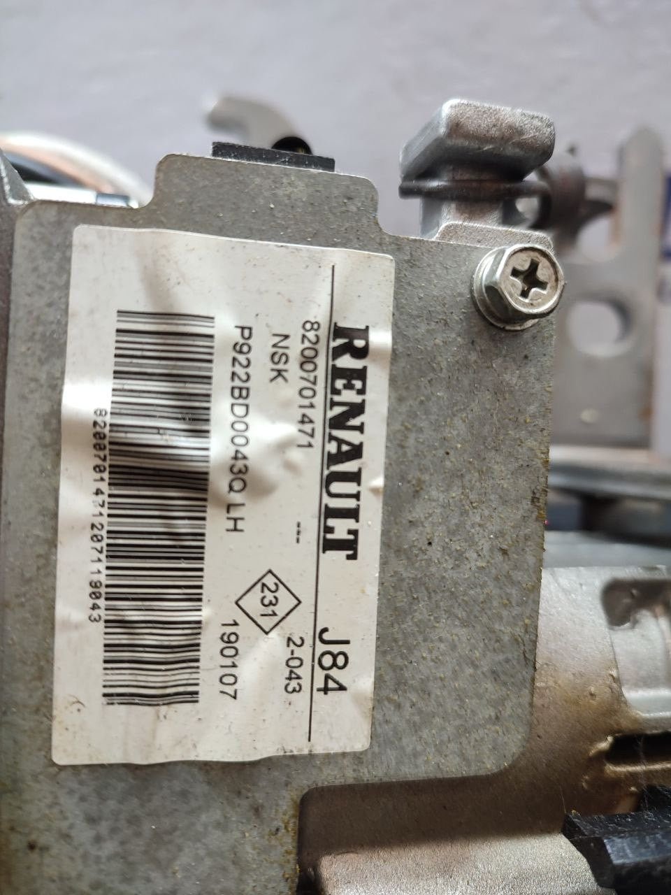 Piantone di sterzo Renault Scenic II cod 8200701471 - F&P CRASH SRLS - Ricambi Usati