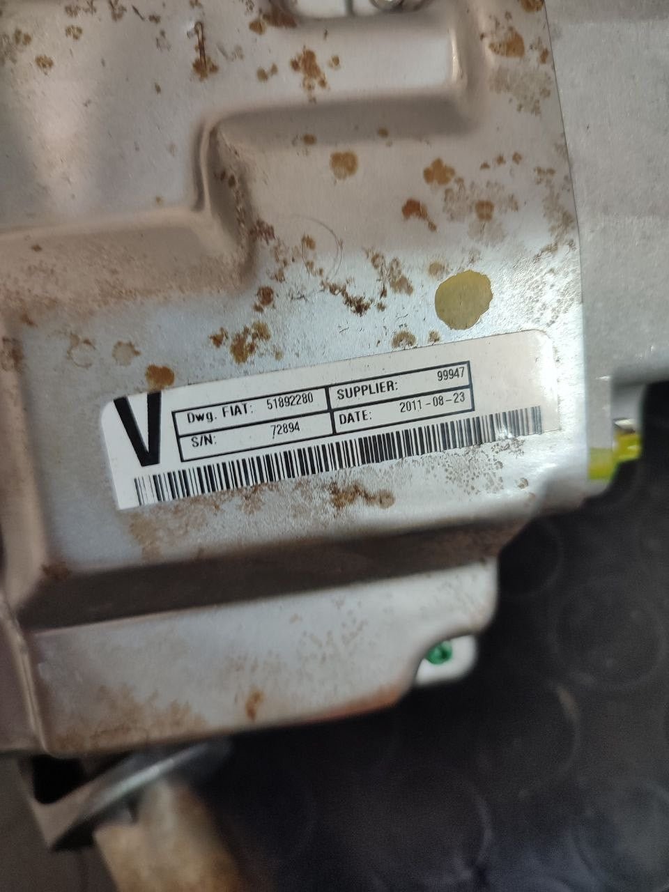 Piantone Servo Sterzo City FIAT GRANDE PUNTO 1.4 (2006) Cod:51892280 - F&P CRASH SRLS - Ricambi Usati