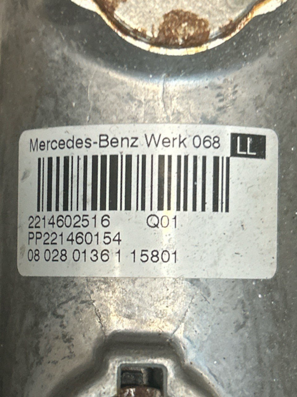 Piantone Sterzo Mercedes Benz Classe S W221 (2005 - 2013) COD:2214602516 - F&P CRASH SRLS - Ricambi Usati
