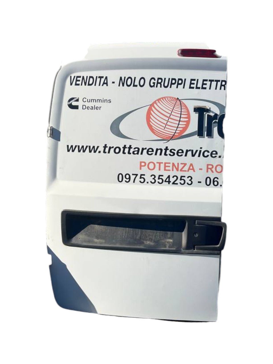 Porta / Anta / Sportello posteriore Battente sinistro Bianco Fiat Doblò Cargo (2009 - 2022) - F&amp;P CRASH SRLS - Ricambi Usati