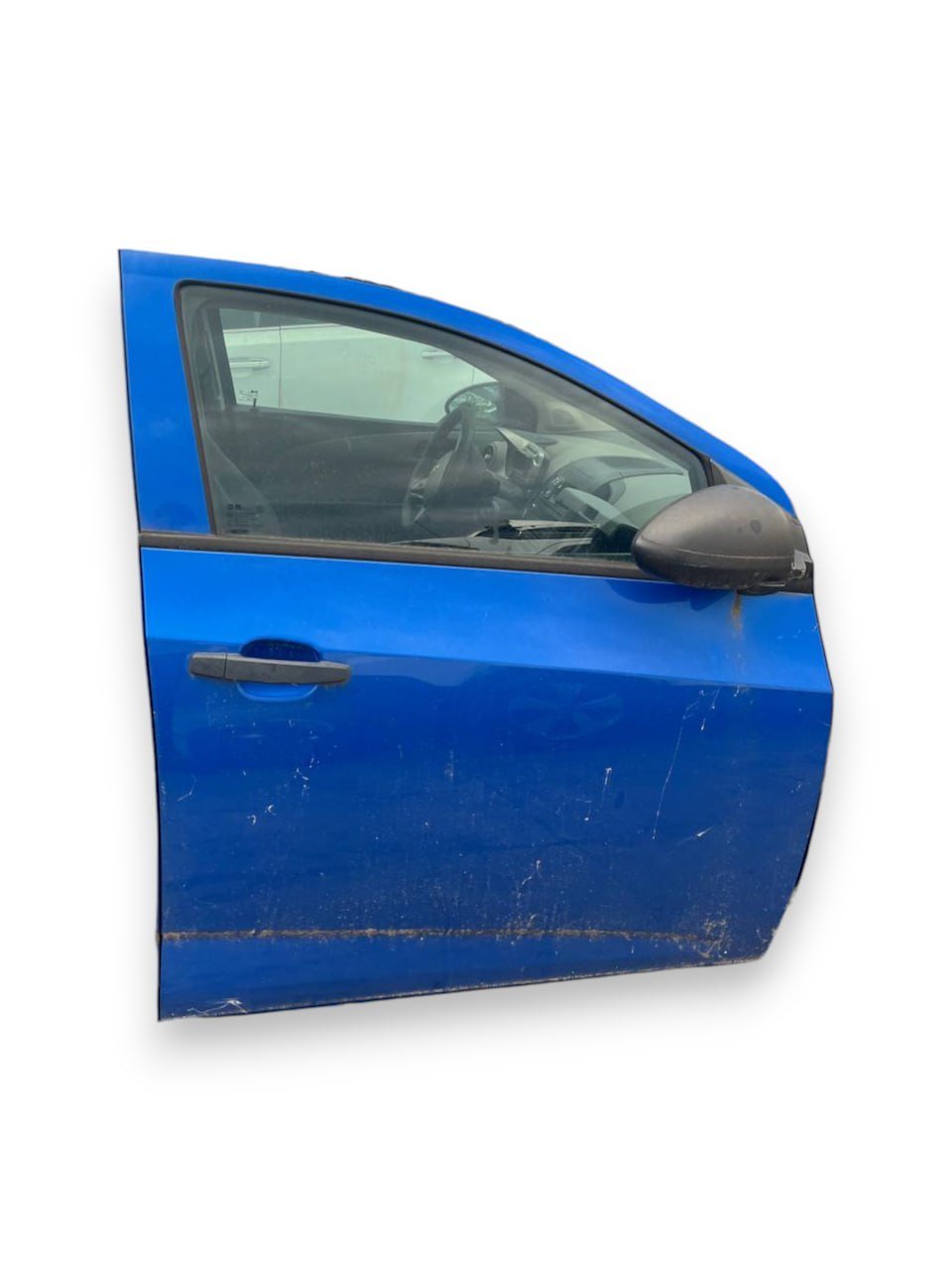 Porta anteriore destra blu elettrico Chevrolet Aveo (2011 - 2020) / portiera / sportello - F&P CRASH SRLS - Ricambi Usati