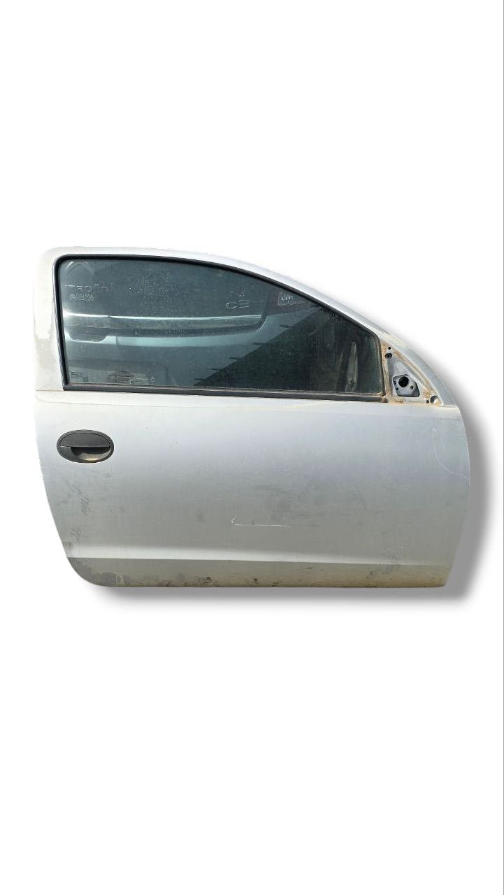 PORTA ANTERIORE DESTRA OPEL CORSA C (2000 - 2006) GRIGIA - F&P CRASH SRLS - Ricambi Usati