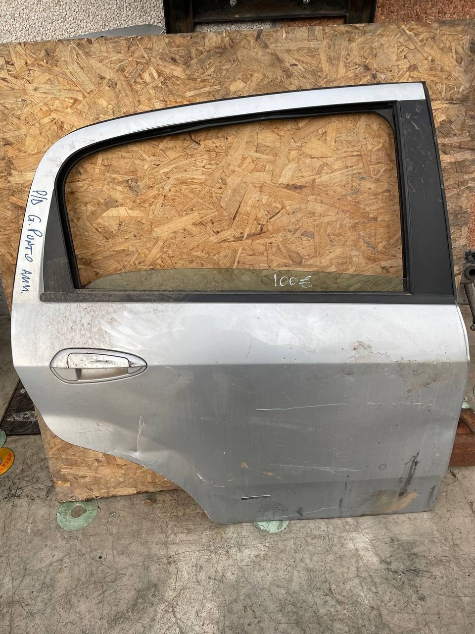 porta portiera post.dx fiat grande punto 2005 2018 grigio - F&P CRASH SRLS - Ricambi Usati