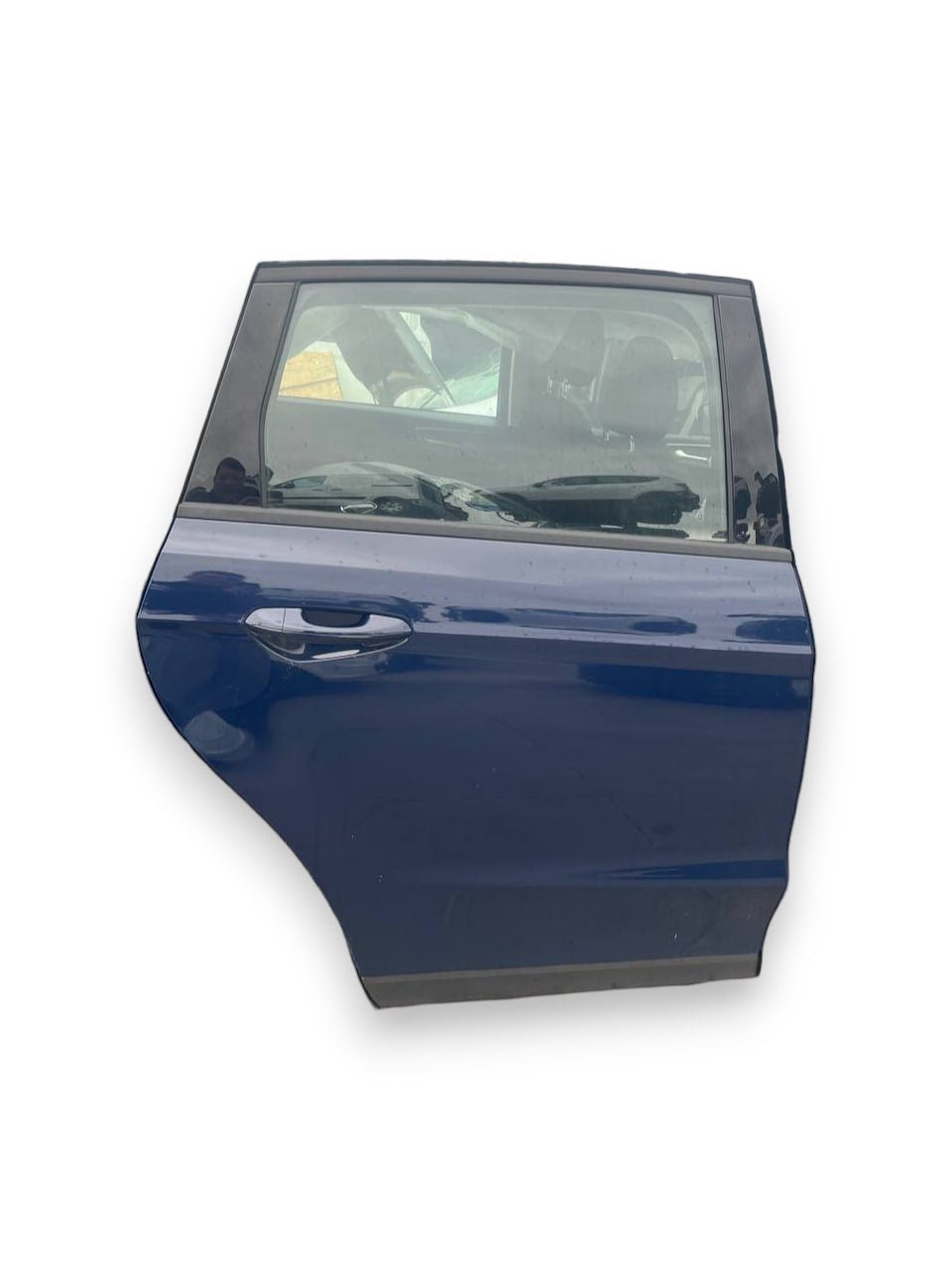 Porta / Portiera / Sportello posteriore destro (dx) Blaze Blu Ford S - Max (2019) - F&amp;P CRASH SRLS - Ricambi Usati