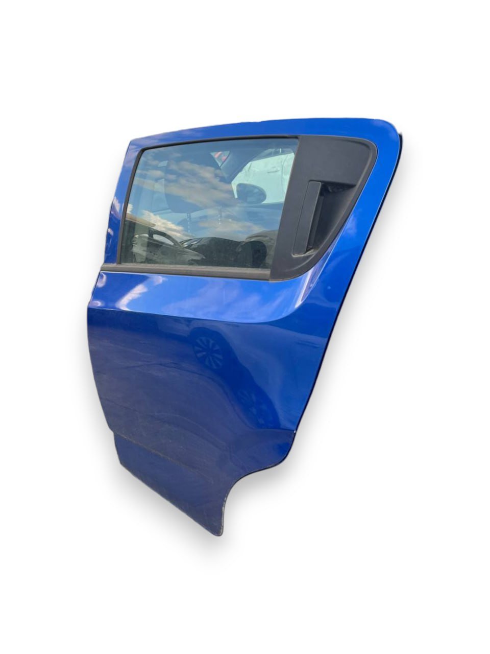 Porta posteriore sinistra blu elettrico Chevrolet Aveo (2011 - 2020) / portiera / sportello - F&P CRASH SRLS - Ricambi Usati