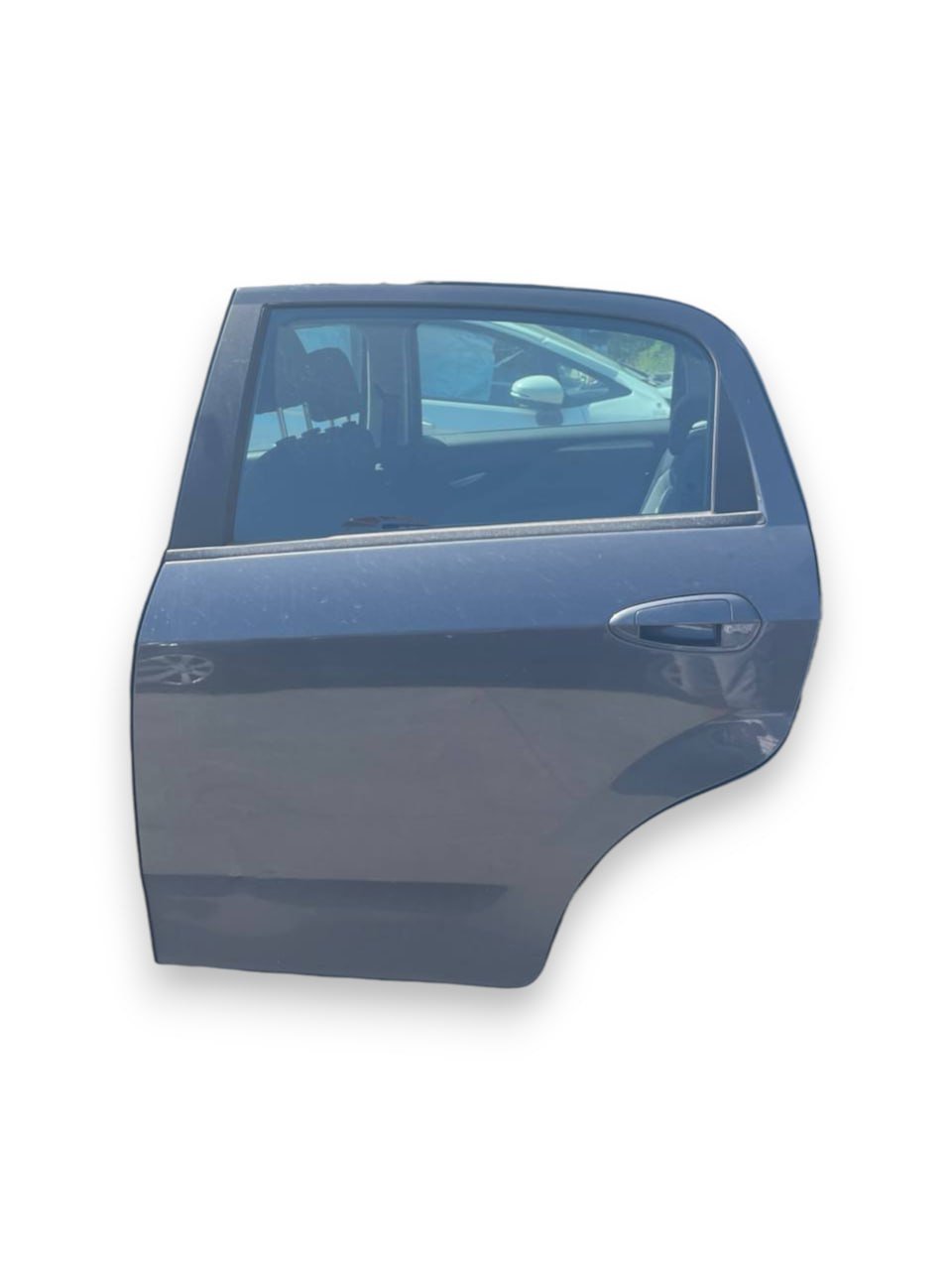 Porta posteriore sinistra grigia Fiat Punto Evo (2016) Sportello / portiera - F&amp;P CRASH SRLS - Ricambi Usati