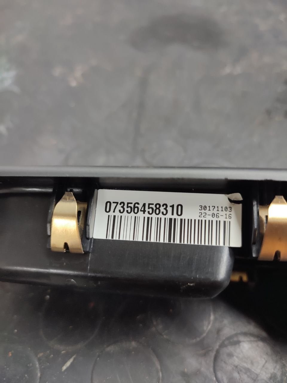 Pulsantiera alzacristalli alzavetri anteriore destra Jeep Renegade ( 2017 ) cod 7356458310 - F&P CRASH SRLS - Ricambi Usati