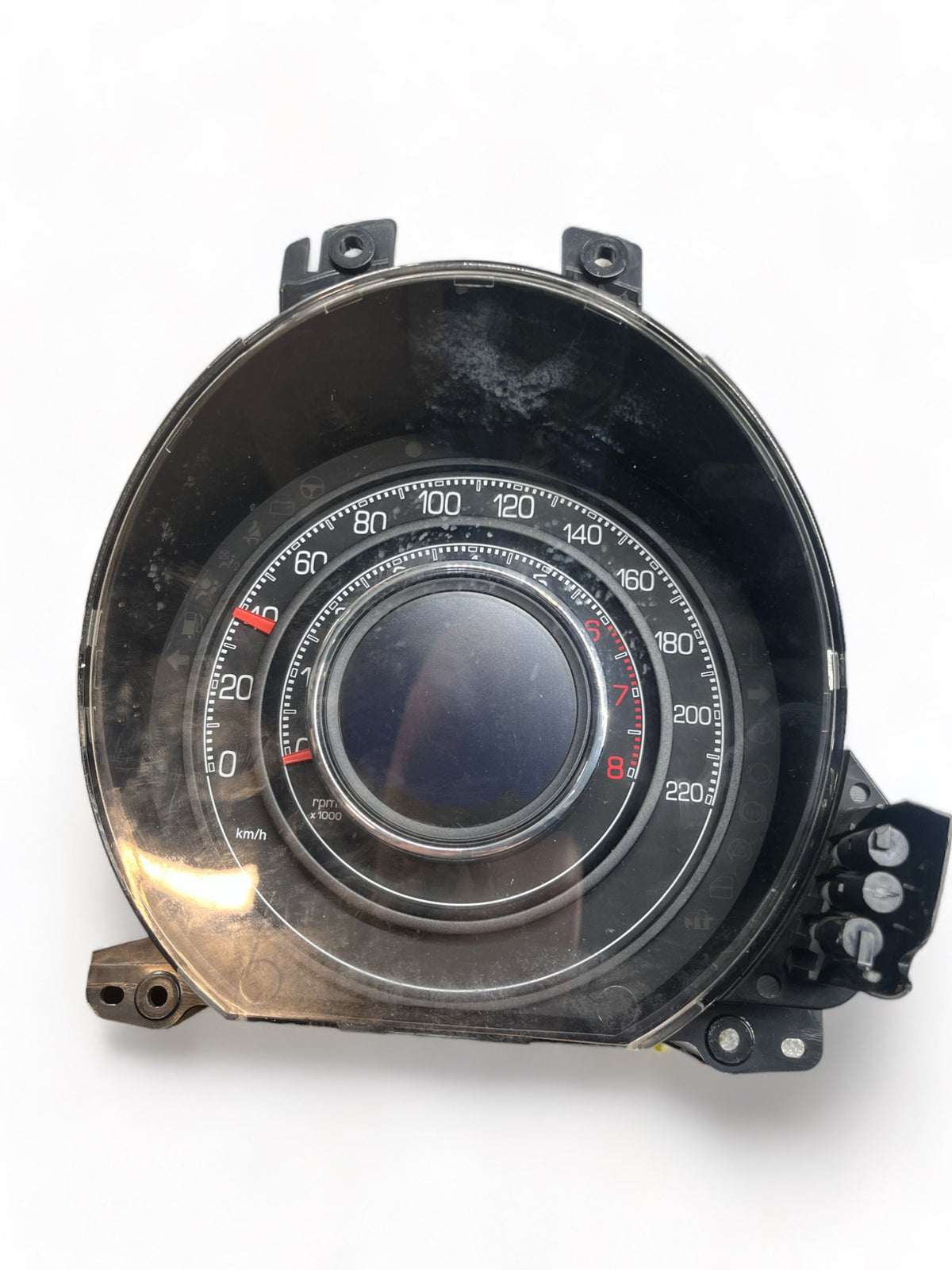 Quadro Strumenti Contachilometri Tachimetro Fiat 500 ( 2010 ) 1.2b cod : 735483660 - F&amp;P CRASH SRLS - Ricambi Usati