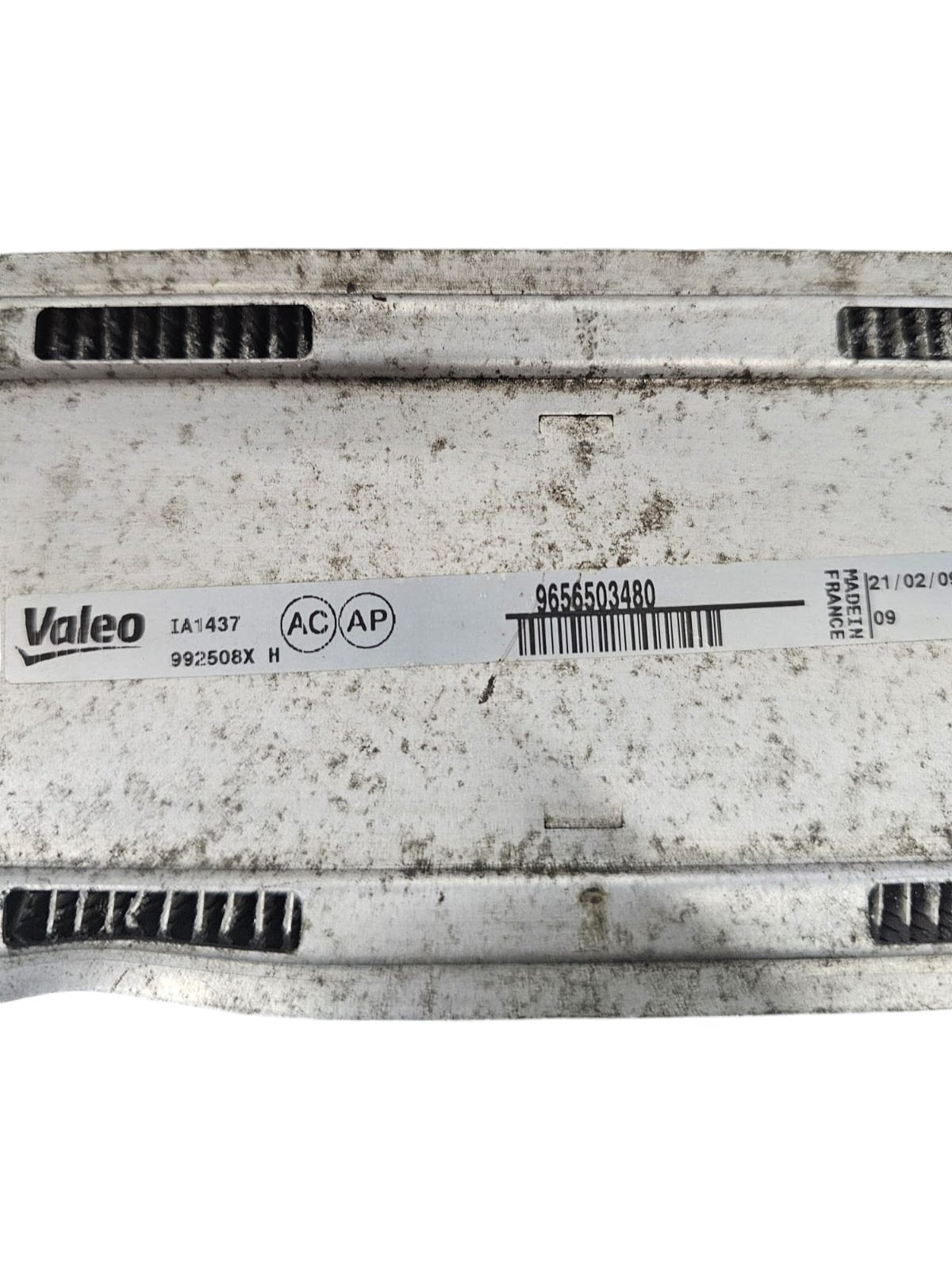 Radiatore Intercooler Peugeot 308 1.6 Diesel (2007 - 2014) Cod:9656503480 - F&P CRASH SRLS - Ricambi Usati
