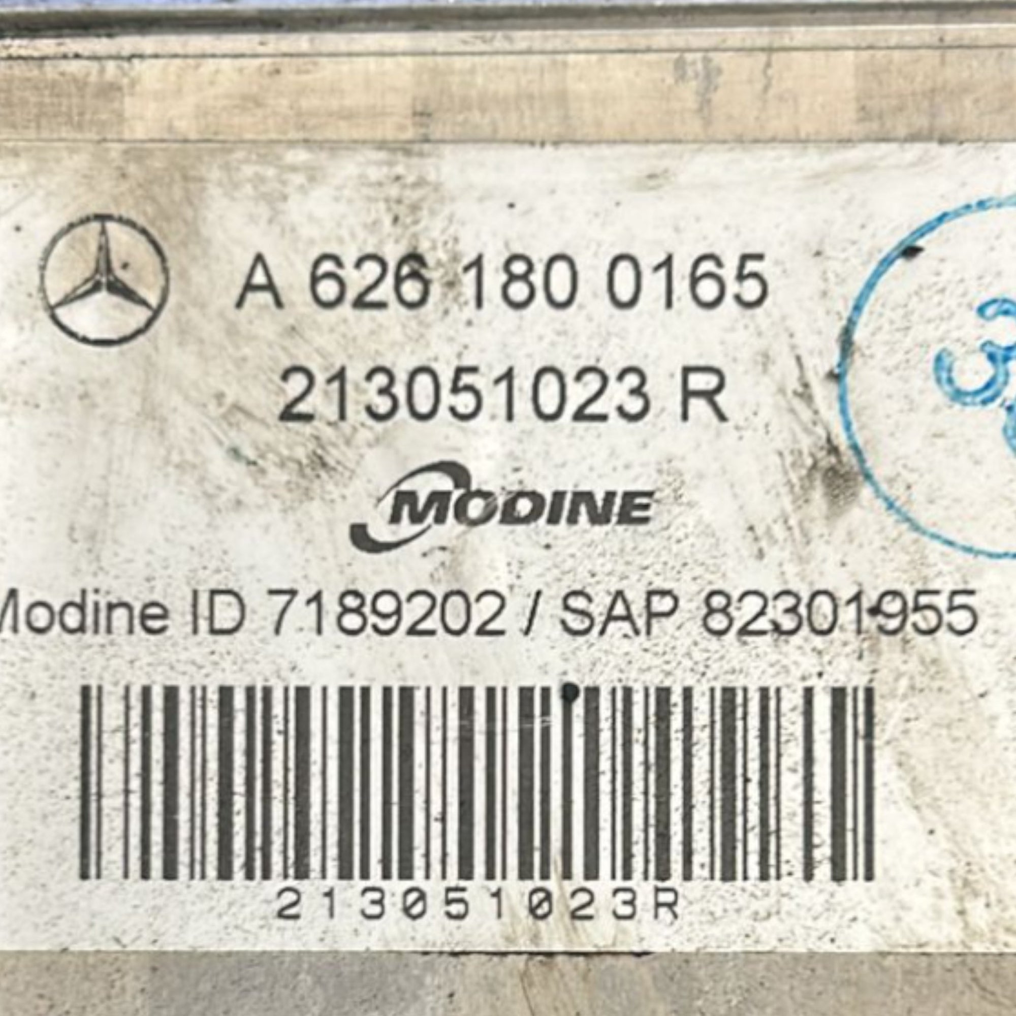 Radiatore Olio Mercedes Benz Classe C (W205) 1.6 Diesel cod.A6261800165 (2014 > 2021) - F&P CRASH SRLS - Ricambi Usati