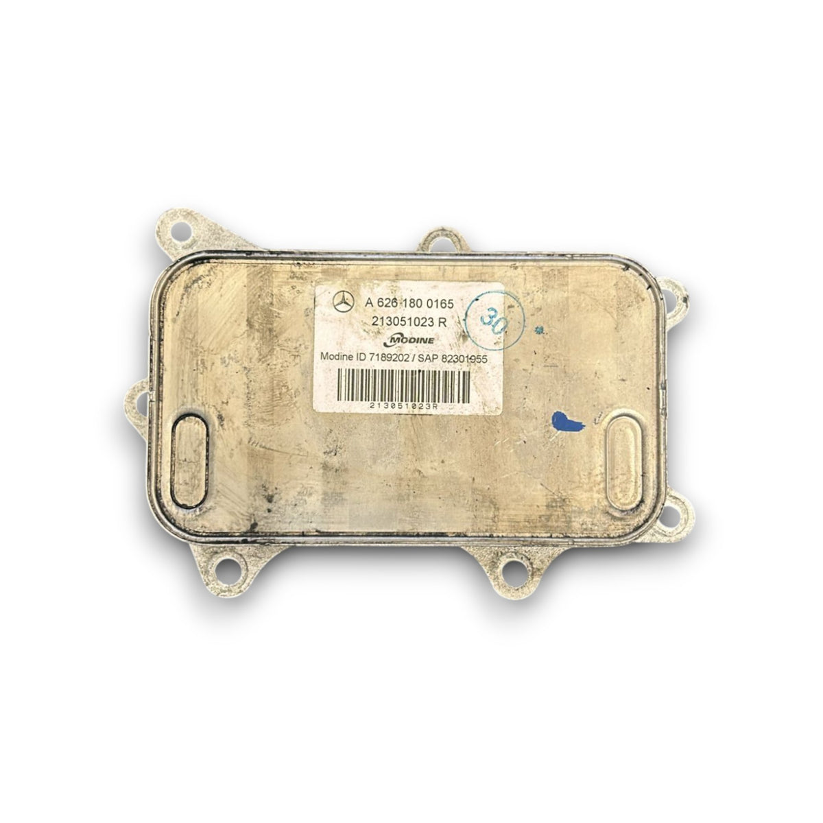 Radiatore Olio Mercedes Benz Classe C (W205) 1.6 Diesel cod.A6261800165 (2014 &gt; 2021) - F&amp;P CRASH SRLS - Ricambi Usati
