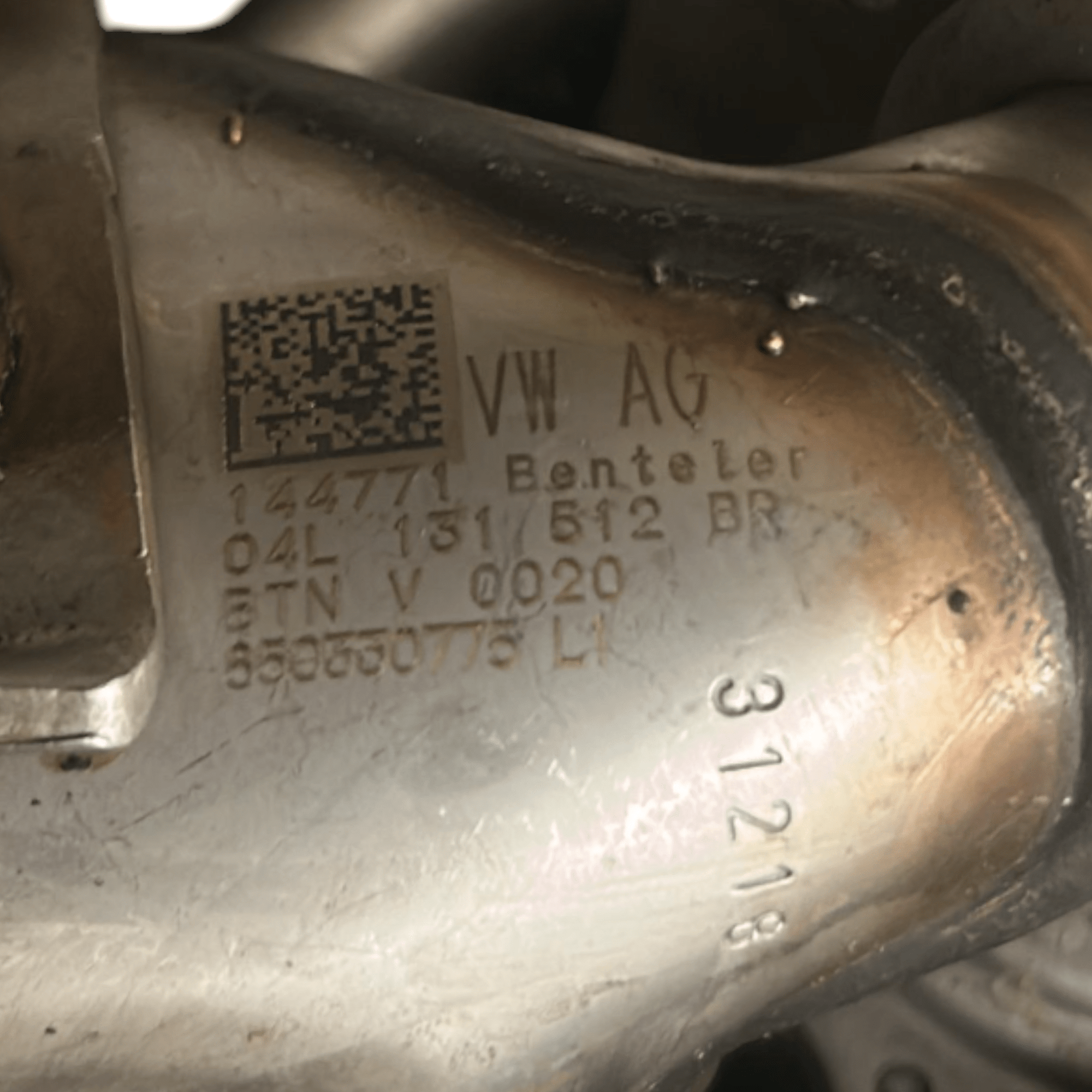 Radiatore Valvola EGR Volkswagen Golf VII cod.04L131512BR 1.6 Diesel (2012 > 2019) - F&P CRASH SRLS - Ricambi Usati
