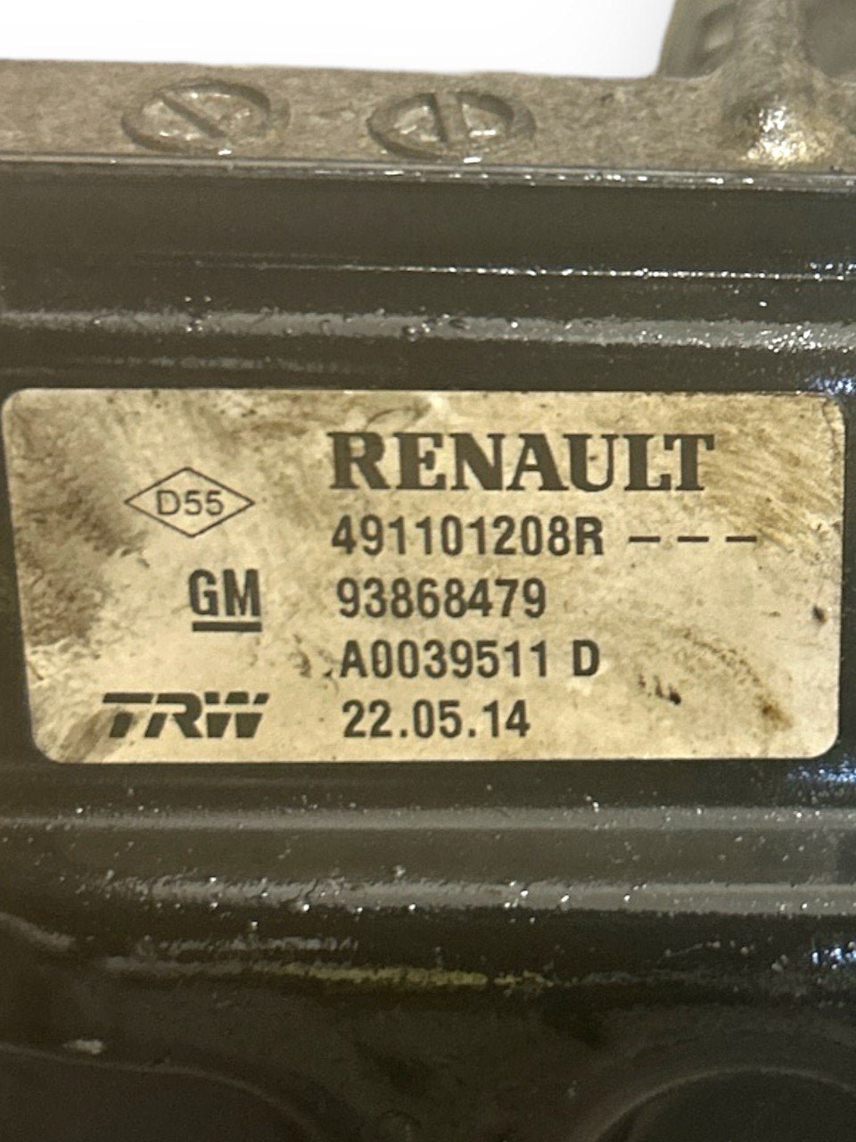 Renault Trafic III 1.6 Diesel (2014 > ) cod.491101208R Pompa Servosterzo Elettrica - F&P CRASH SRLS - Ricambi Usati