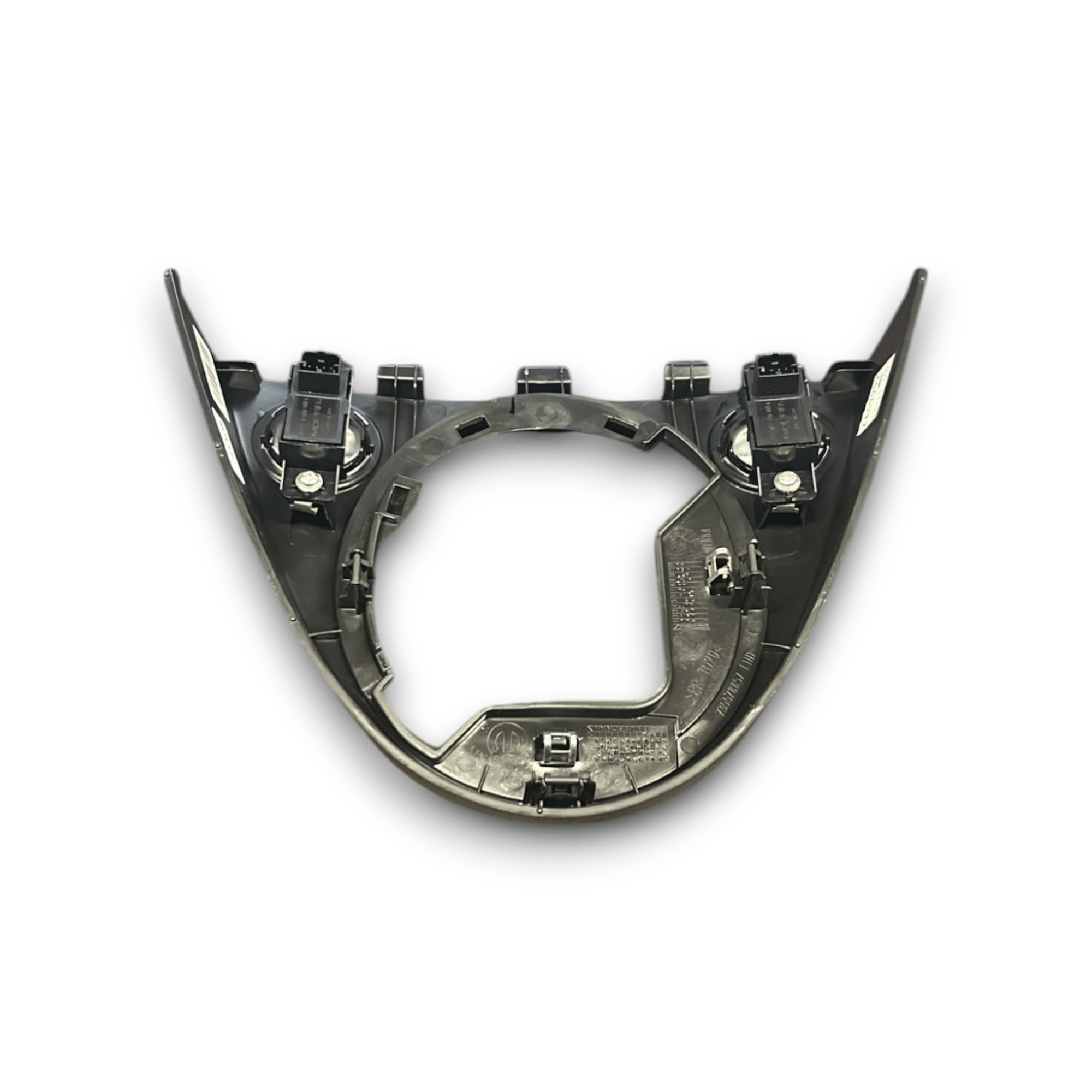 Rivestimento Pulsanti Cambio Automatico Fiat 500 Abarth (595) cod.735578857 (2008 > ) + Pulsanti Alzavetri - F&P CRASH SRLS - Ricambi Usati
