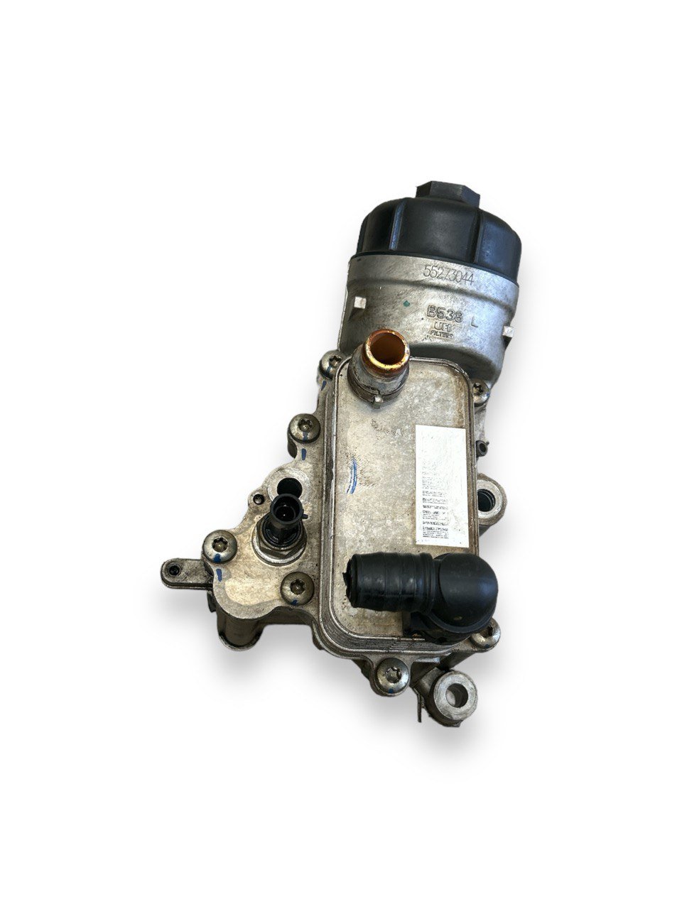 Scambiatore Di Calore + Supporto Filtro Olio Fiat 500X 1.6 Diesel (2014 &gt; ) cod.55273044 - F&amp;P CRASH SRLS - Ricambi Usati