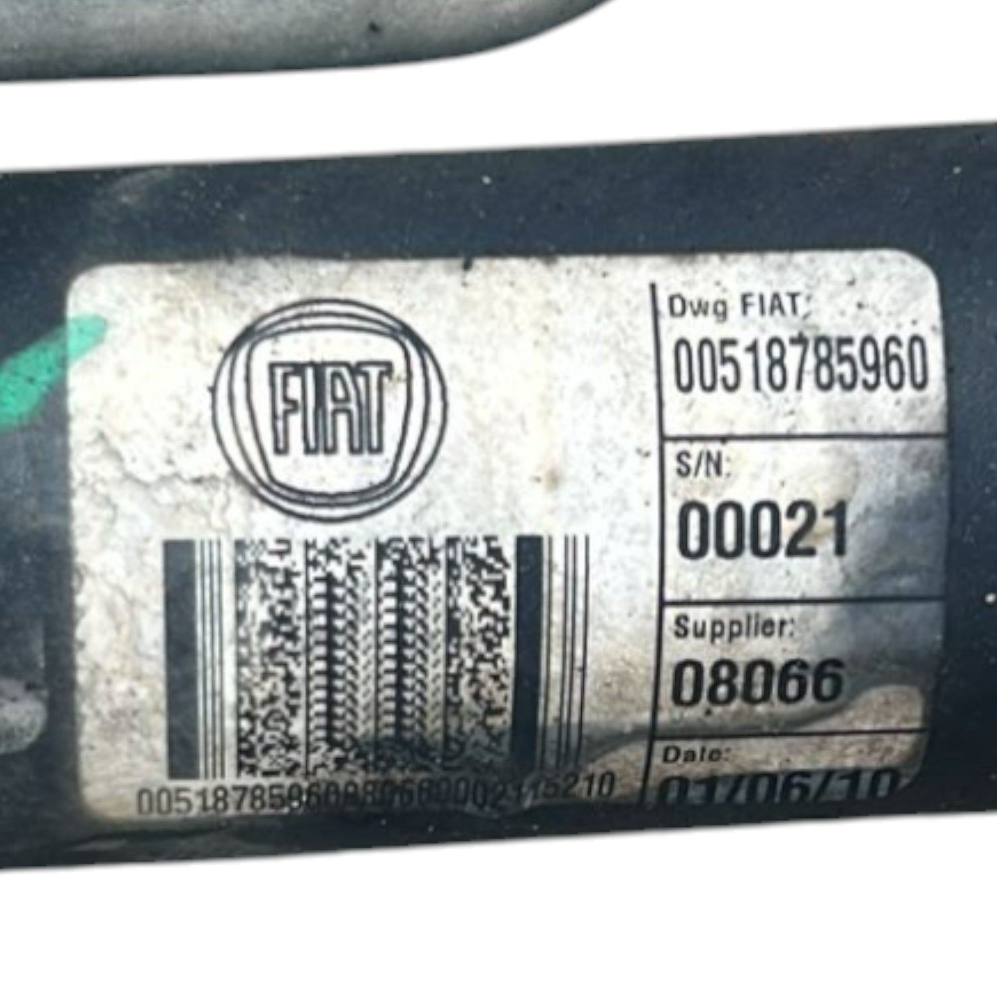 Scatola Dello Sterzo Fiat Doblo II cod.00518785960 1.6 Diesel (2009 > 2022) Scatola Guida - F&P CRASH SRLS - Ricambi Usati