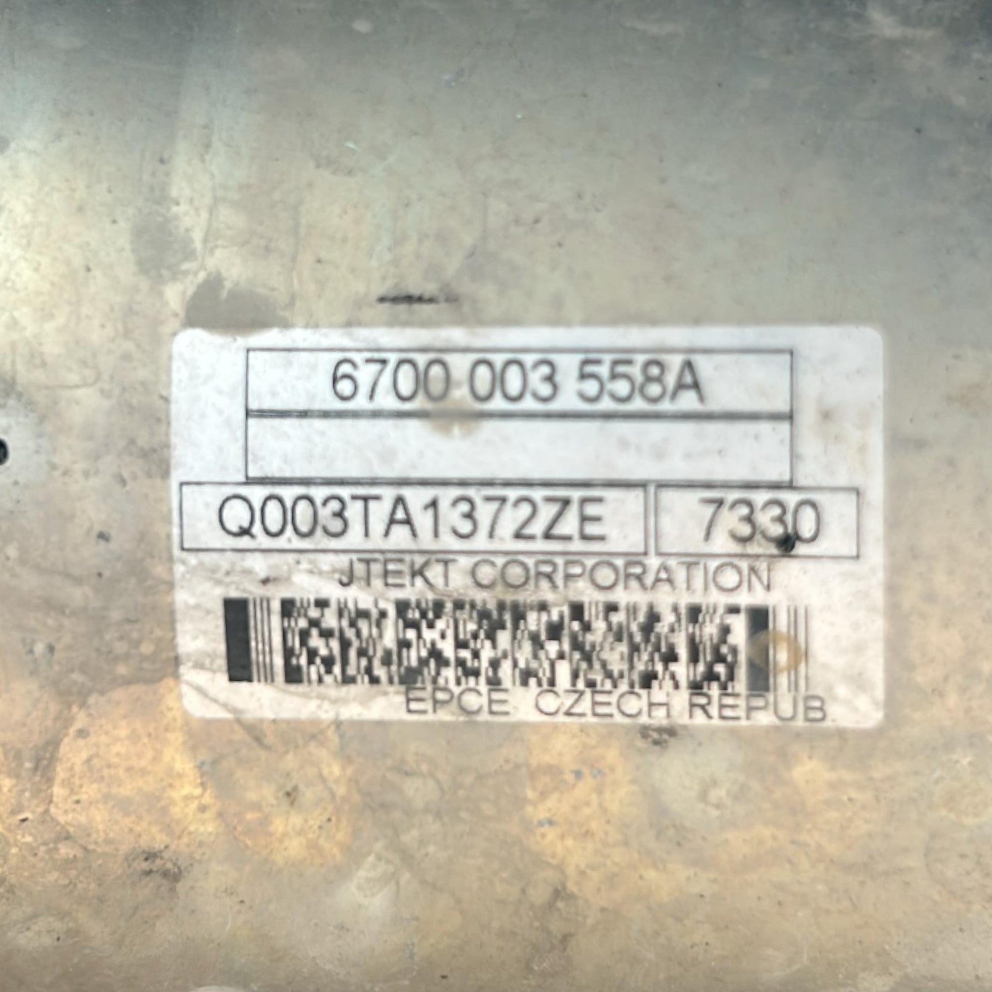 Scatola Dello Sterzo Mercedes Benz GLA (X156) cod.2464605301 2.2 Diesel (2013 > 2019) cod.6700003558A Scatola Guida - F&P CRASH SRLS - Ricambi Usati