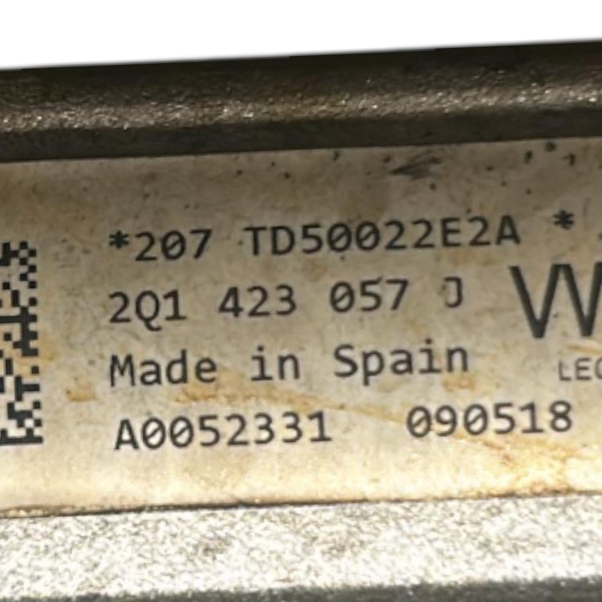 Scatola Dello Sterzo Volkswagen Polo (AW1) cod.2Q1423057J 1.6 Diesel (2017 > ) Scatola Guida - F&P CRASH SRLS - Ricambi Usati