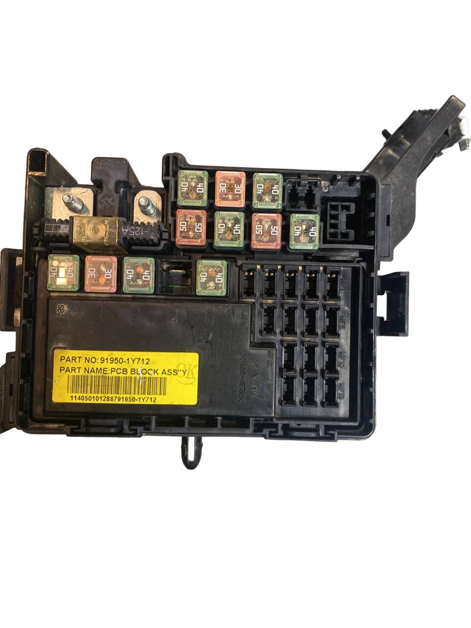 Scatola Fusibili Centralina Portafusibili Kia Picanto 1.0 benzina (2014) COD:91950 - 1Y712 - F&amp;P CRASH SRLS - Ricambi Usati