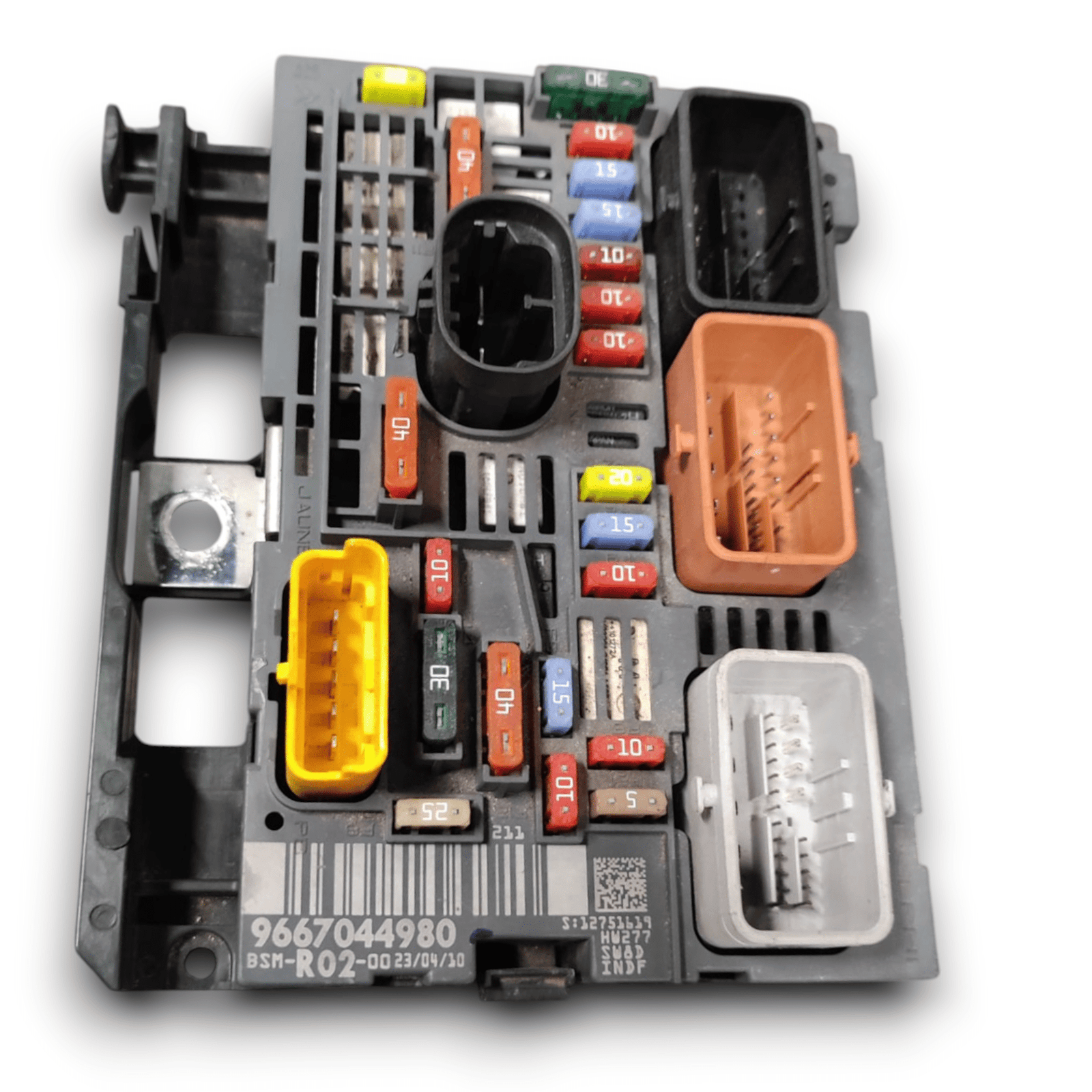 Scatola Fusibili Peugeot 407 2.0 Diesel COD: 9667044980 (2004 - 2012) - F&P CRASH SRLS - Ricambi Usati