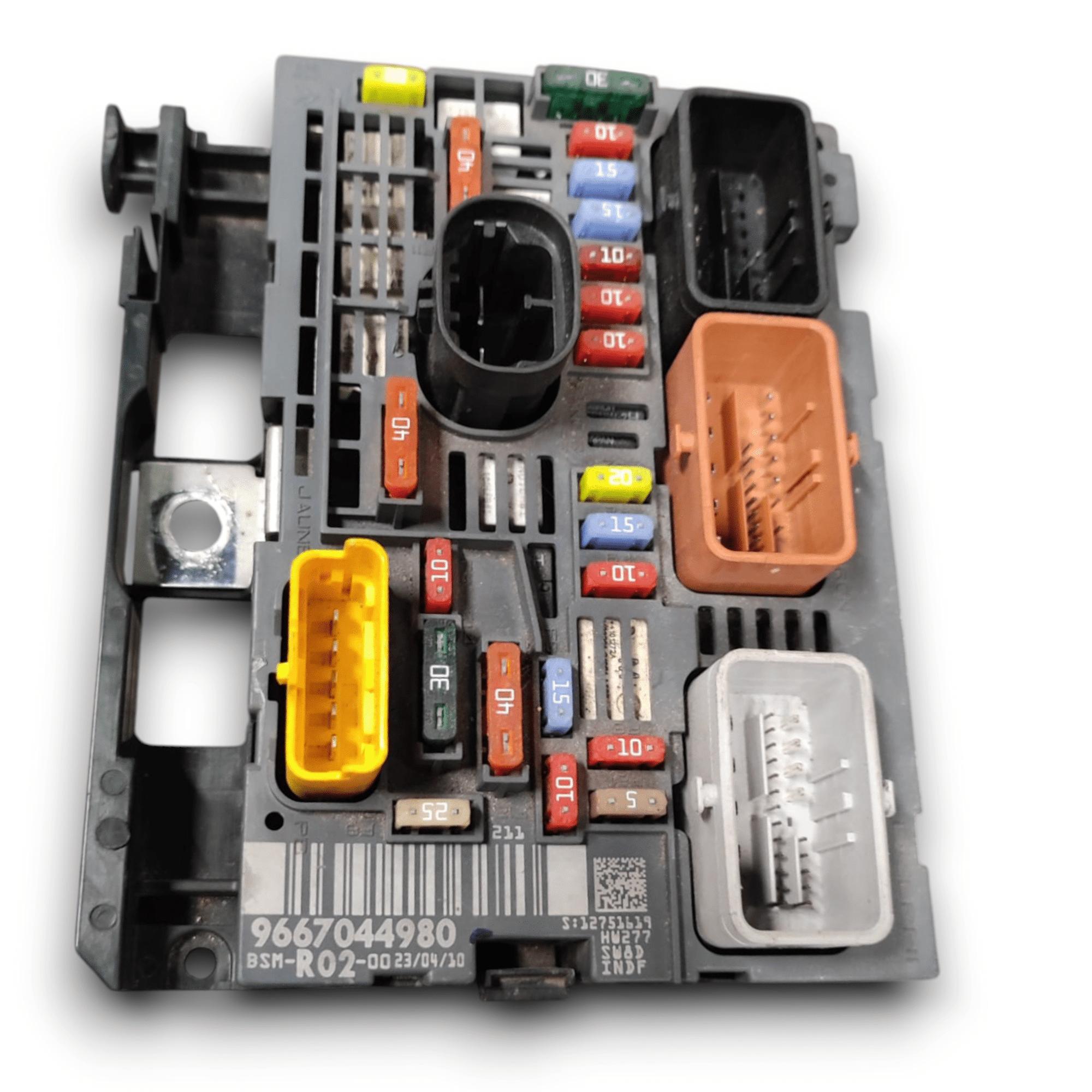 Scatola Fusibili Peugeot 407 2.0 Diesel COD: 9667044980 (2004 - 2012) - F&P CRASH SRLS - Ricambi Usati