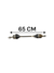 Semiasse Anteriore Sinistro Fiat Punto EVO 1.2 Benzina Cod:809529 (2009 - 2012)Cambio Manuale / Albero Motore / Trasmissione - F&P CRASH SRLS - Ricambi Usati