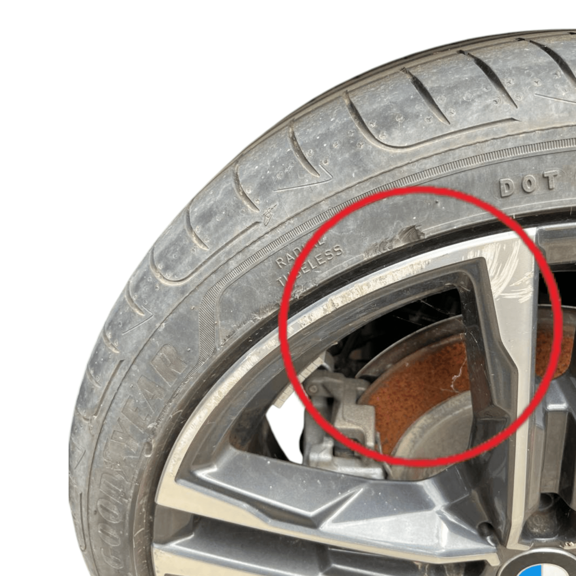 Set 4 cerchi in lega diamantati Bmw Serie 2 Gran Coupé F44/ Serie 1 (2019 - 2024) 225/40R19 - F&P CRASH SRLS - Ricambi Usati