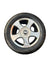 Set 4 cerchi in lega R 18 Isuzu D - max SL (2002 - 2011) 255 / 88 / R18 - F&P CRASH SRLS - Ricambi Usati