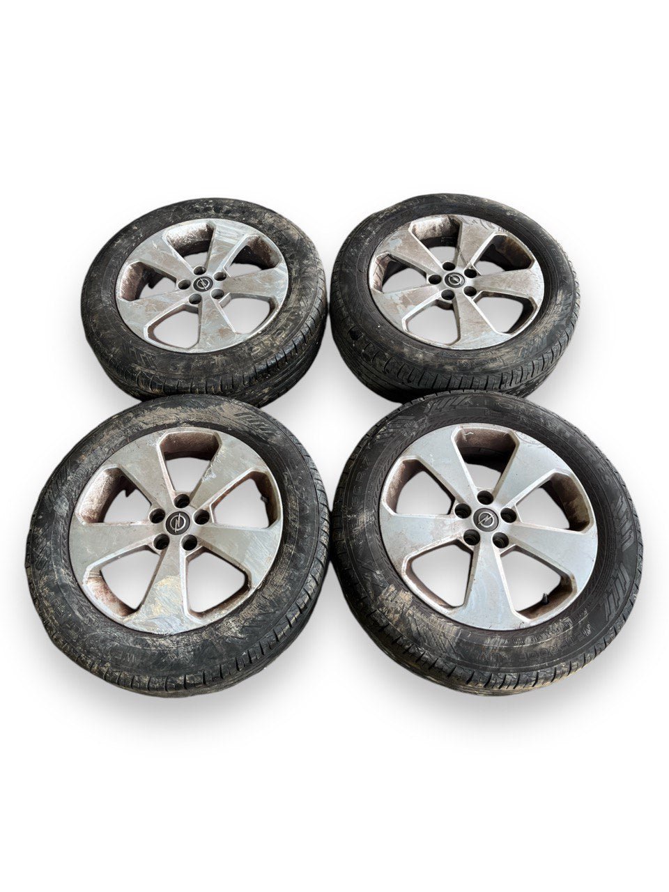 Set 4 cerchi in lega R17 Opel Mokka A (2012 - 2019) 215 / 60 / R17 - F&P CRASH SRLS - Ricambi Usati