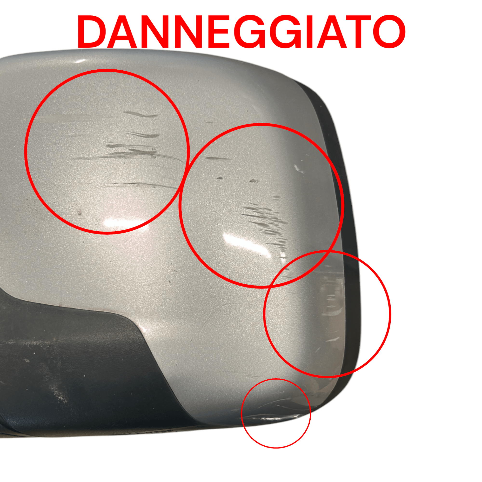 Specchio / Specchietto Elettrico Anteriore Sinistro Fiat Qubo cod.735460571 (2008 > 2014) - F&P CRASH SRLS - Ricambi Usati