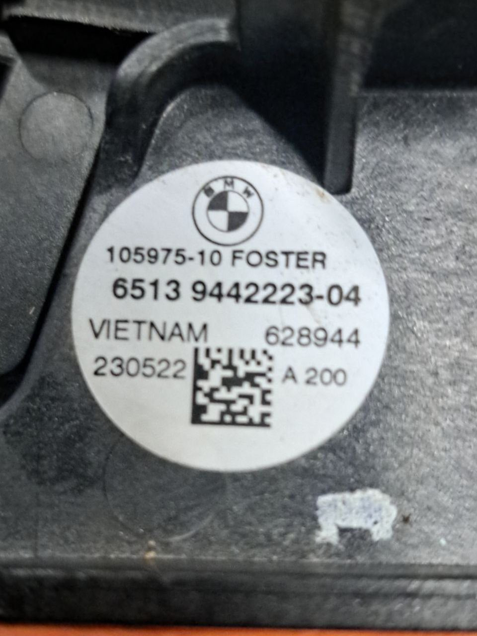 Subwoofer sinistro Bmw Serie 2 Active Tourer U06 COD:9442223 - 105975 - 10 (2021 > ) - F&P CRASH SRLS - Ricambi Usati