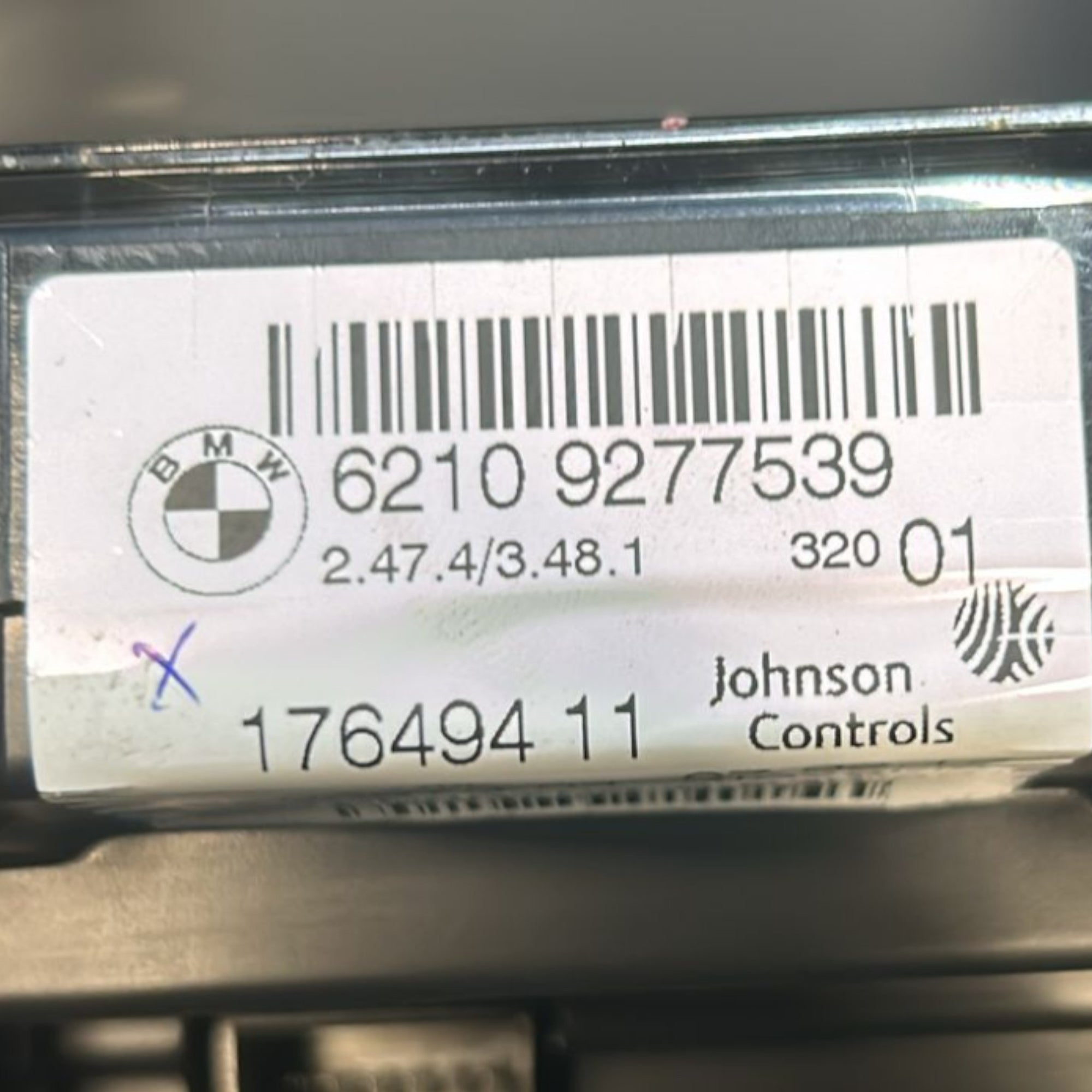 Tachimetro / Contachilometri BMW Serie 1 (F20) cod.62109277539 1.6 Benzina (2011 > 2019) - F&P CRASH SRLS - Ricambi Usati