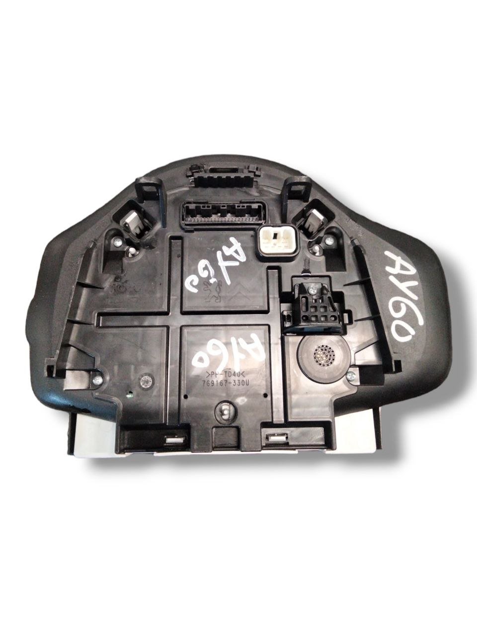 Tachimetro Toyota Aygo 1.0 benzina (2014 - 2021) cod.769167 - 330U / Contachilometri / Quadro Strumenti - F&P CRASH SRLS - Ricambi Usati
