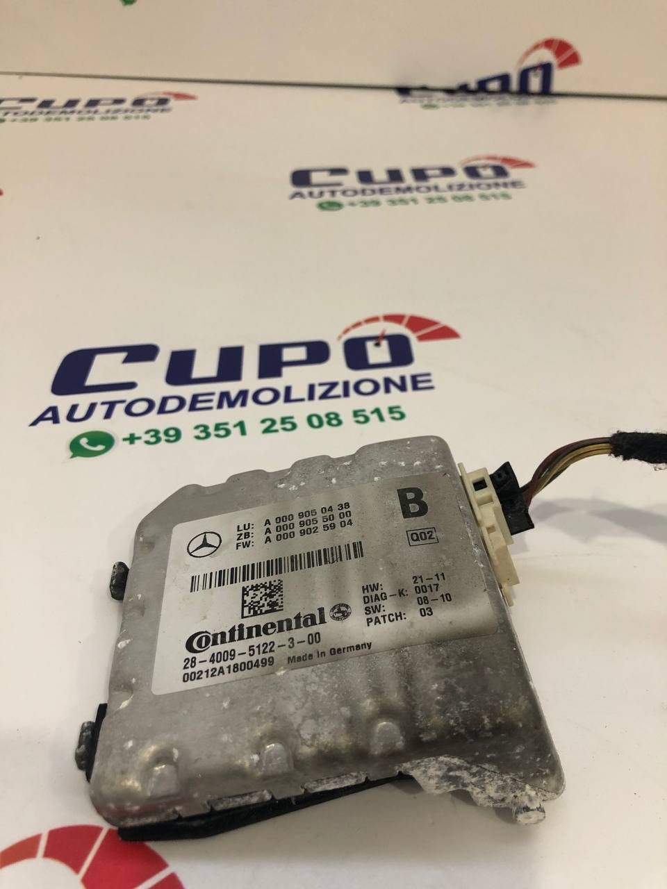 Telecamera Retrovisore/Retromarcia Mercedes - Benz C W204 A0009050438 2840095122300 - F&P CRASH SRLS - Ricambi Usati