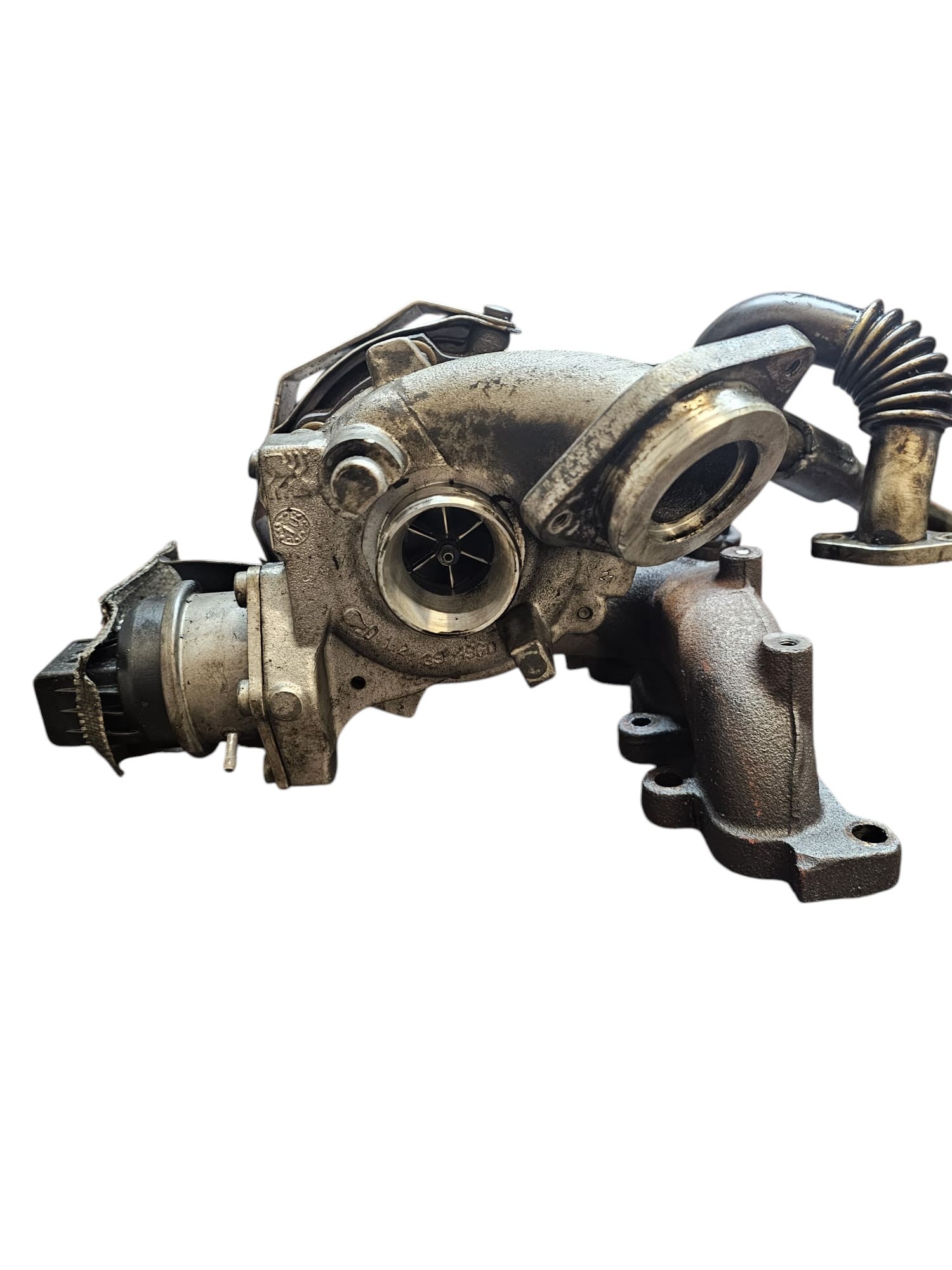 Turbo / Turbina / Turbo Compressore Volkswagen Polo 6R 1.6 Diesel Cod:BV39F - 0098 (2009 - 2017) - F&P CRASH SRLS - Ricambi Usati